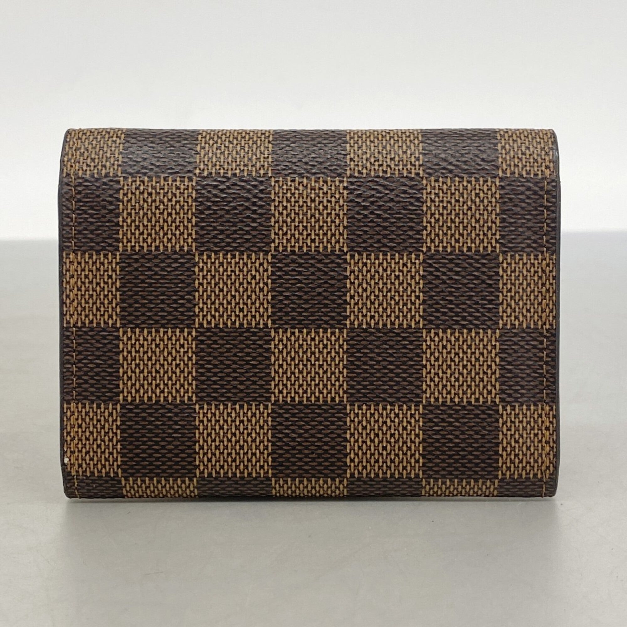 Louis Vuitton Ebene Coin Purse/Coin Case (Pre-Owned)
