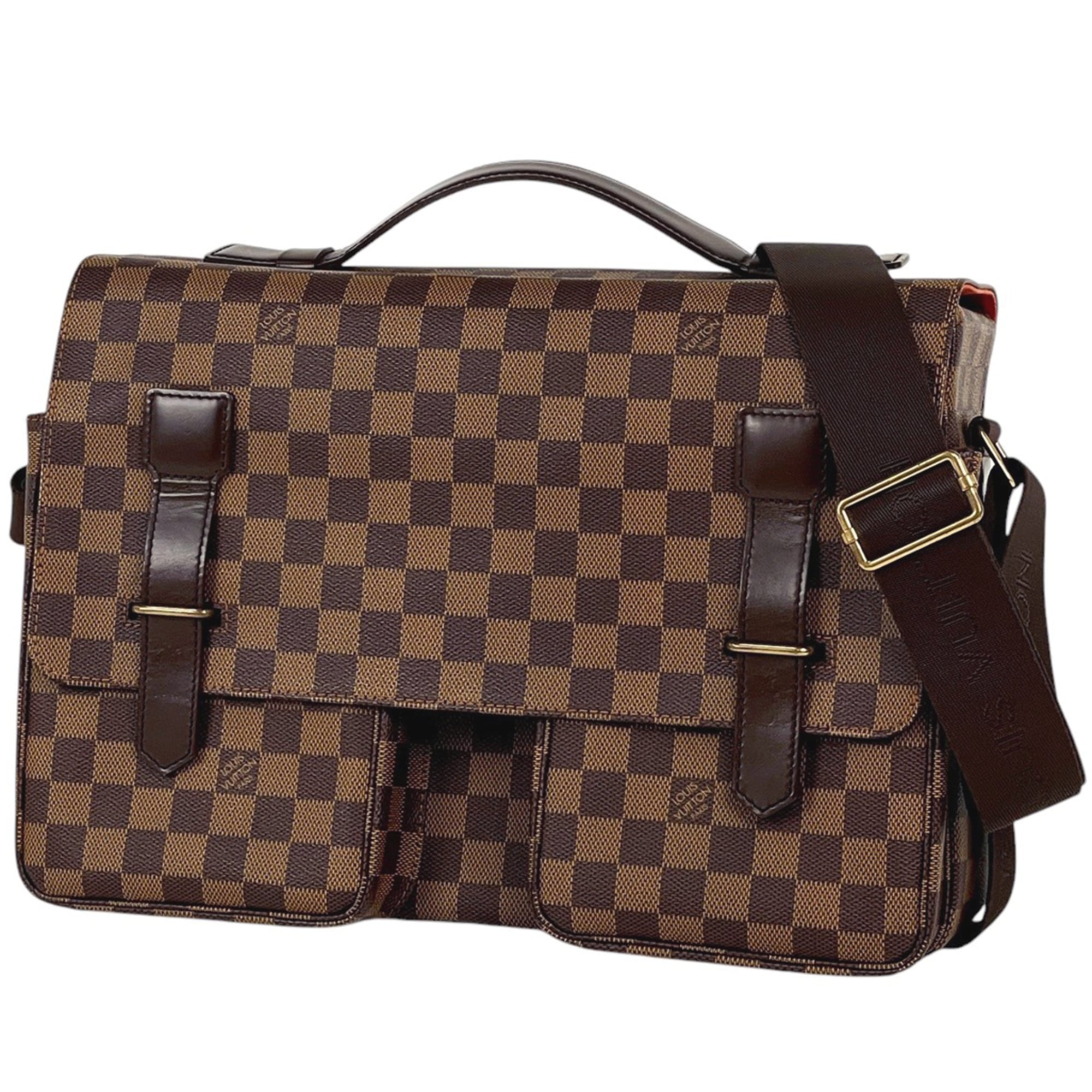 Louis Vuitton Brown Damier Canvas Damier Canvas Shoulder Bag (Pre-Owned)