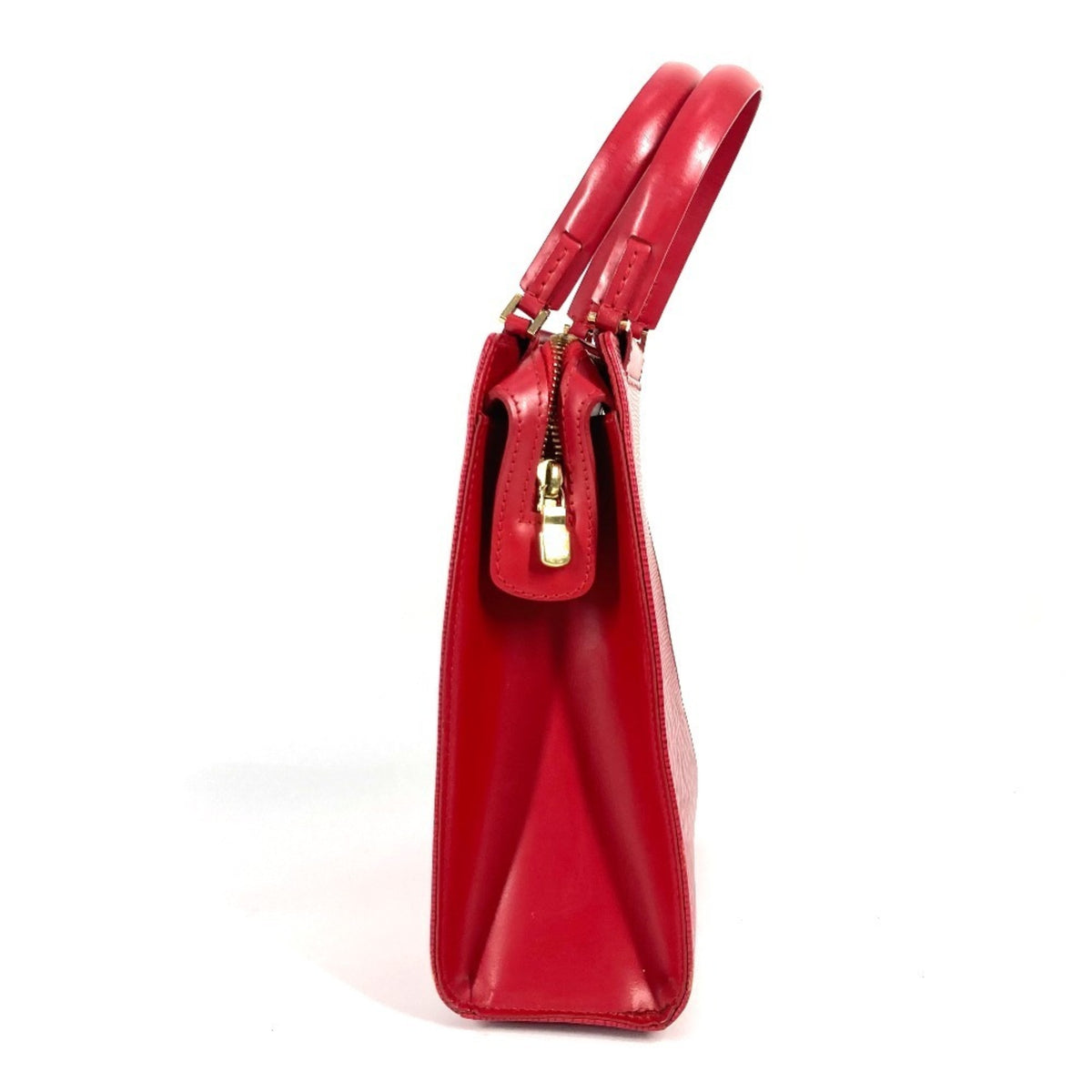 Louis Vuitton Red Color Epi Leather Handbag Tote Bag (Pre-Owned)