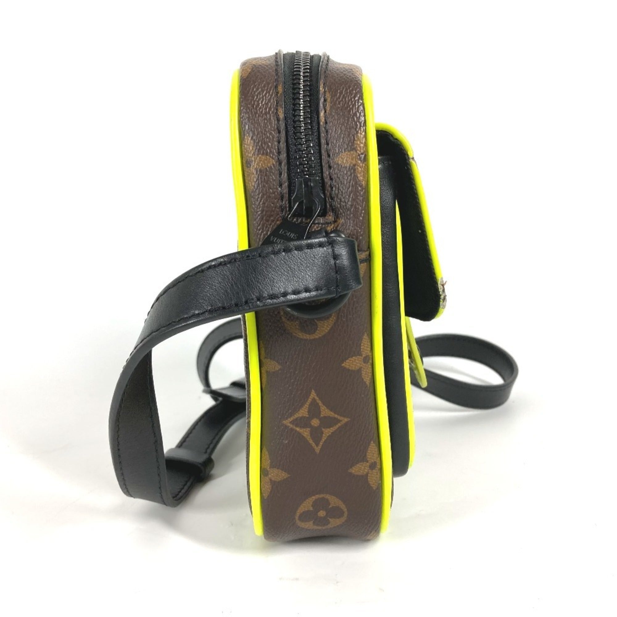 Louis Vuitton Brown Yellow Monogram Pochette Shoulder Bag (Pre-Owned)