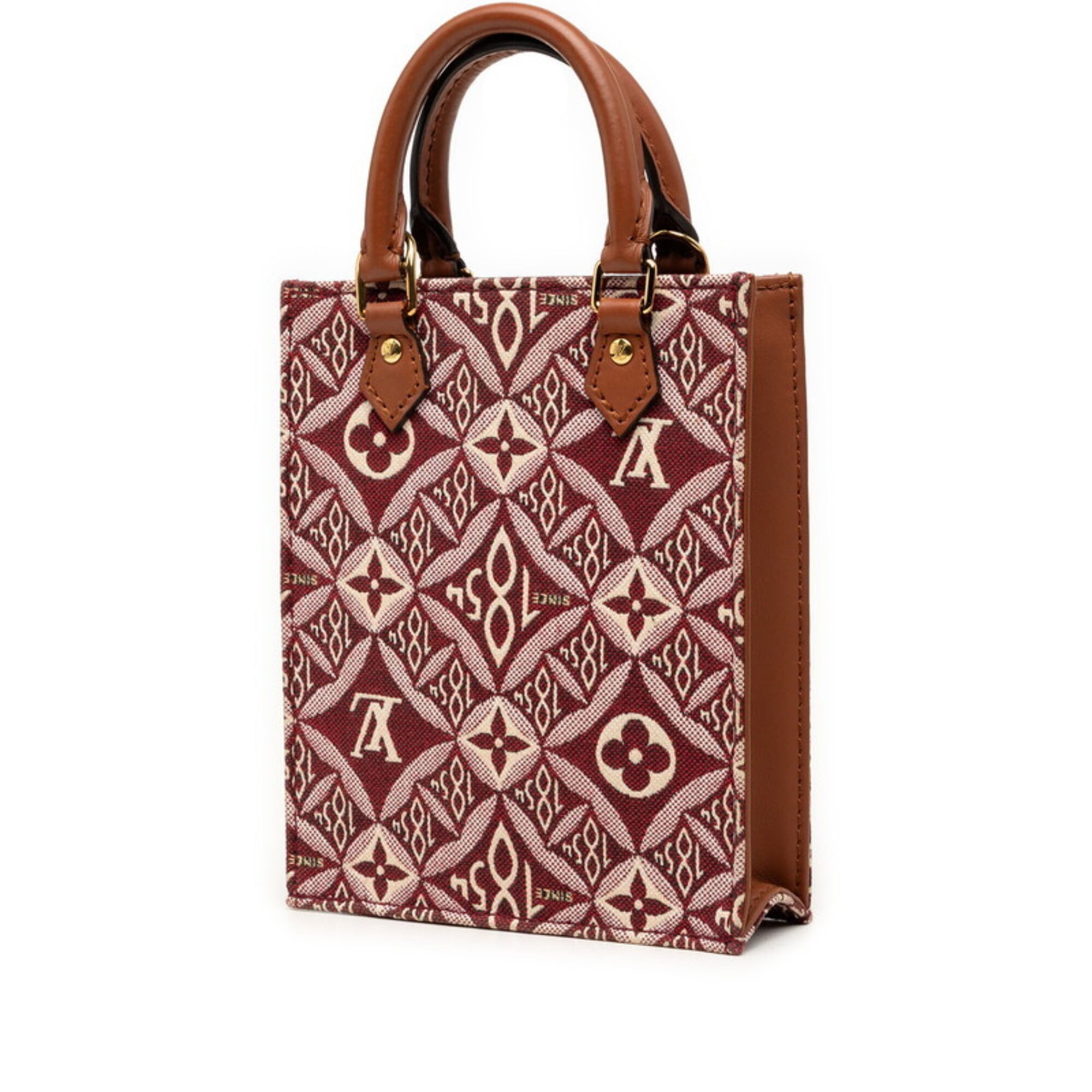 Louis Vuitton Bordeaux Brown Monogram Monogram Handbag Shoulder Bag (Pre-Owned)