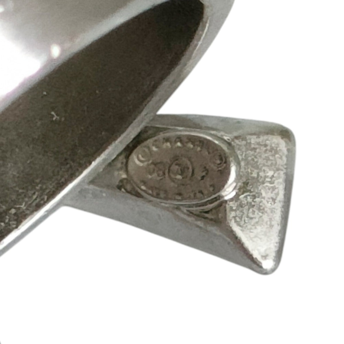 Chanel Silver Band Ring (Pre-Owned)
