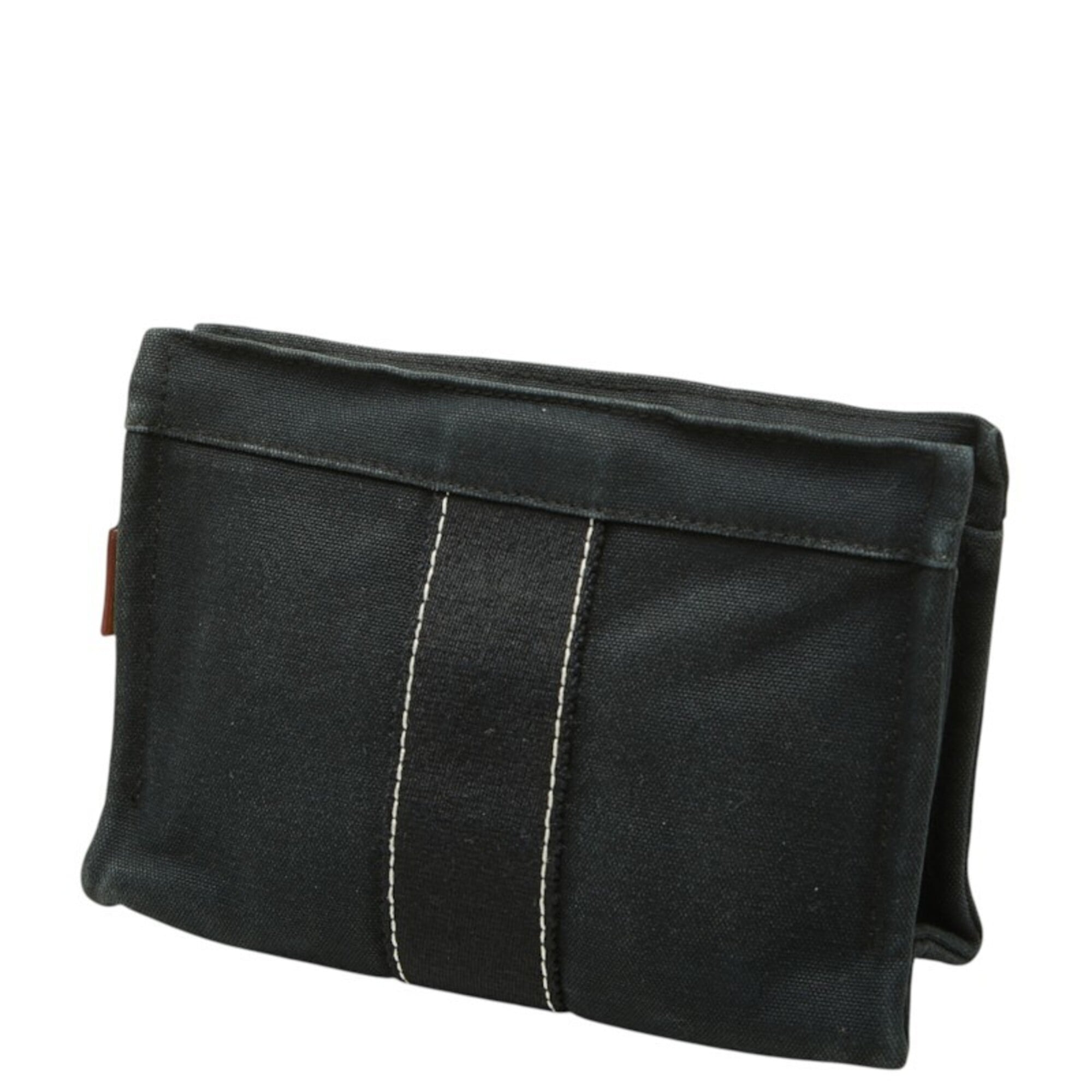 Hermes Black Cotton Handbag Pouch (Pre-Owned)
