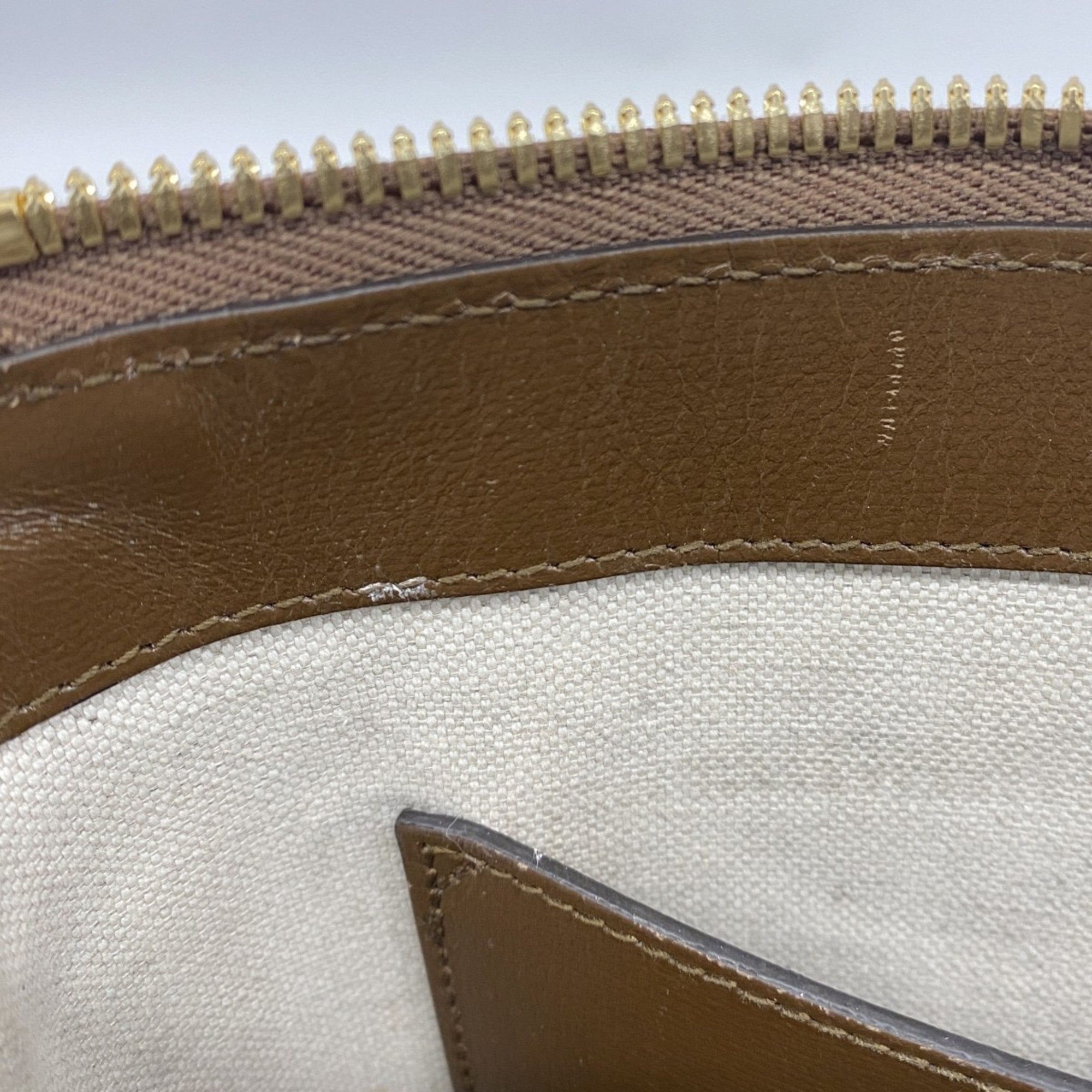 Gucci Brown Pvc Shoulder Bag (Pre-Owned)