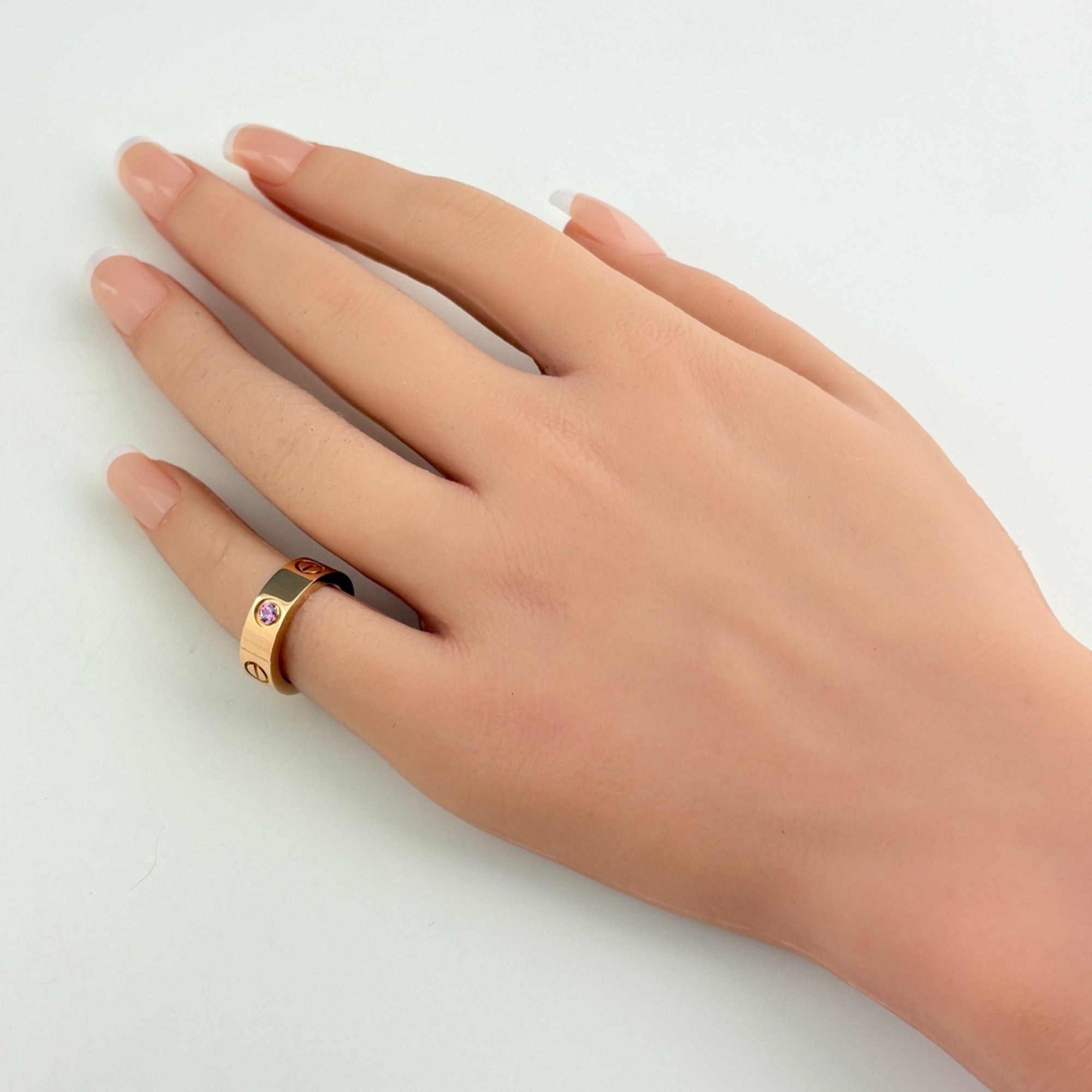 Cartier Pink Gold (18K) Band Ring (Pre-Owned)
