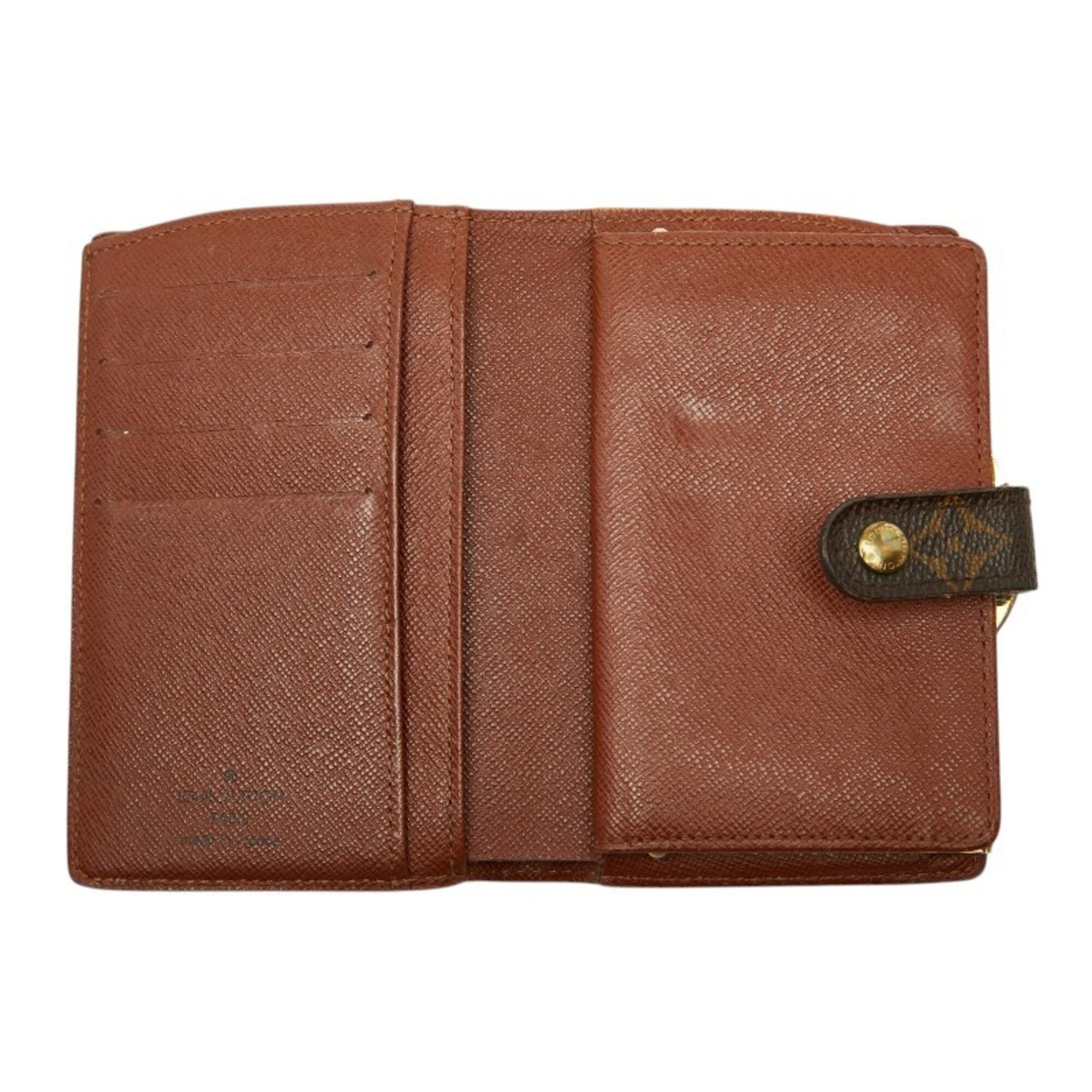 Louis Vuitton Brown Pvc Leather Wallet (Bi-Fold) (Pre-Owned)