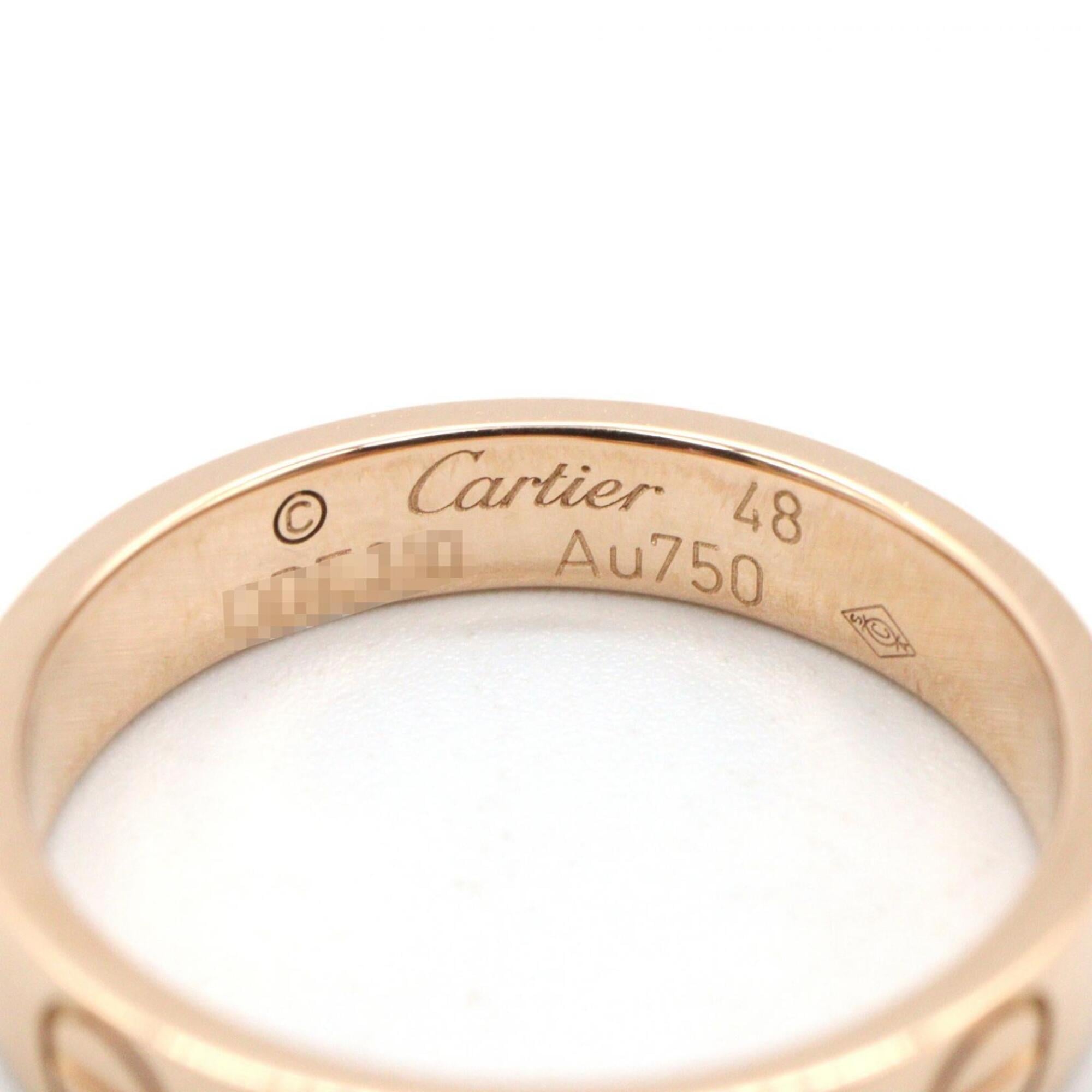Cartier Gold Pink Gold (18K) Band Ring (Pre-Owned)