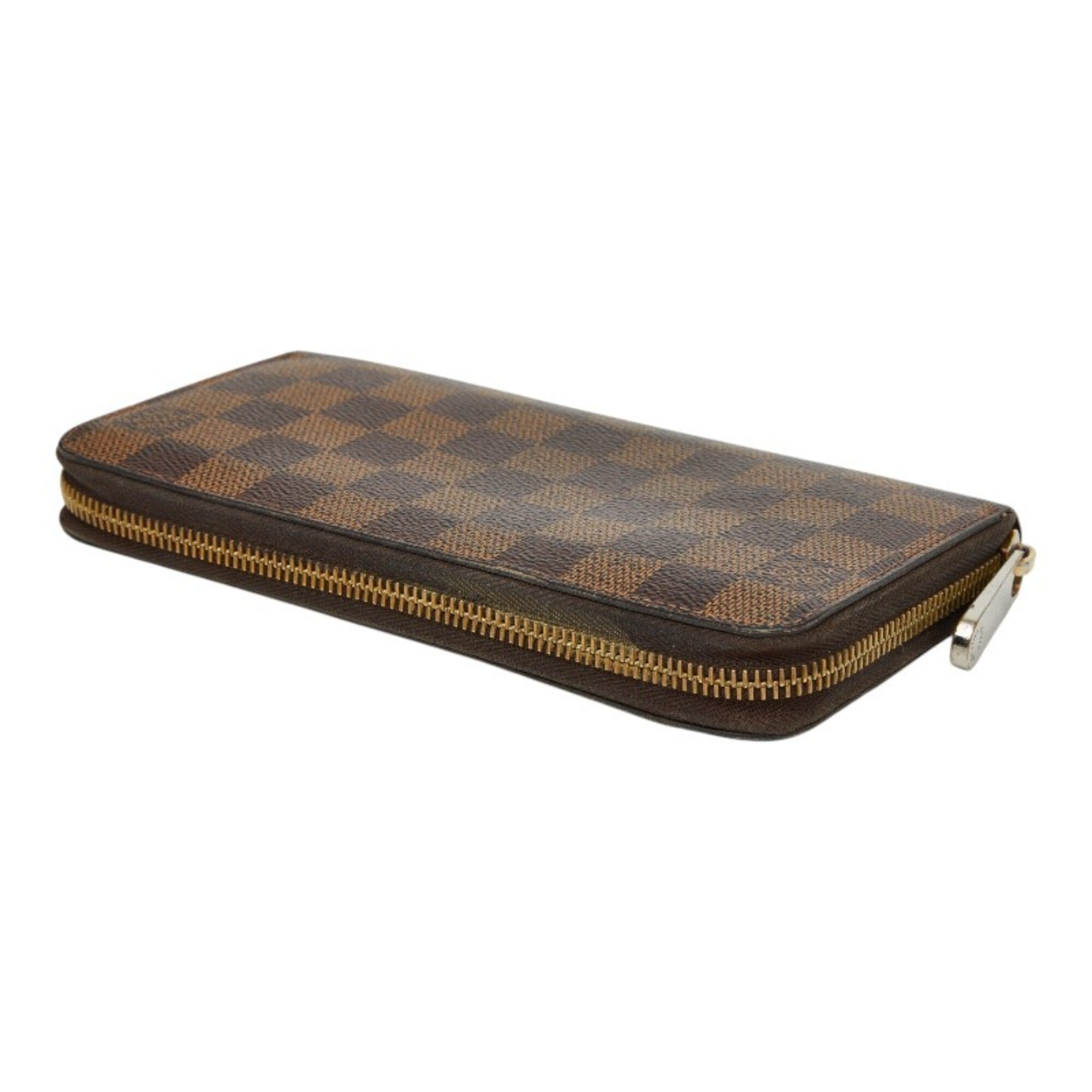 Louis Vuitton Brown Pvc Long Wallet (Bi-Fold) (Pre-Owned)