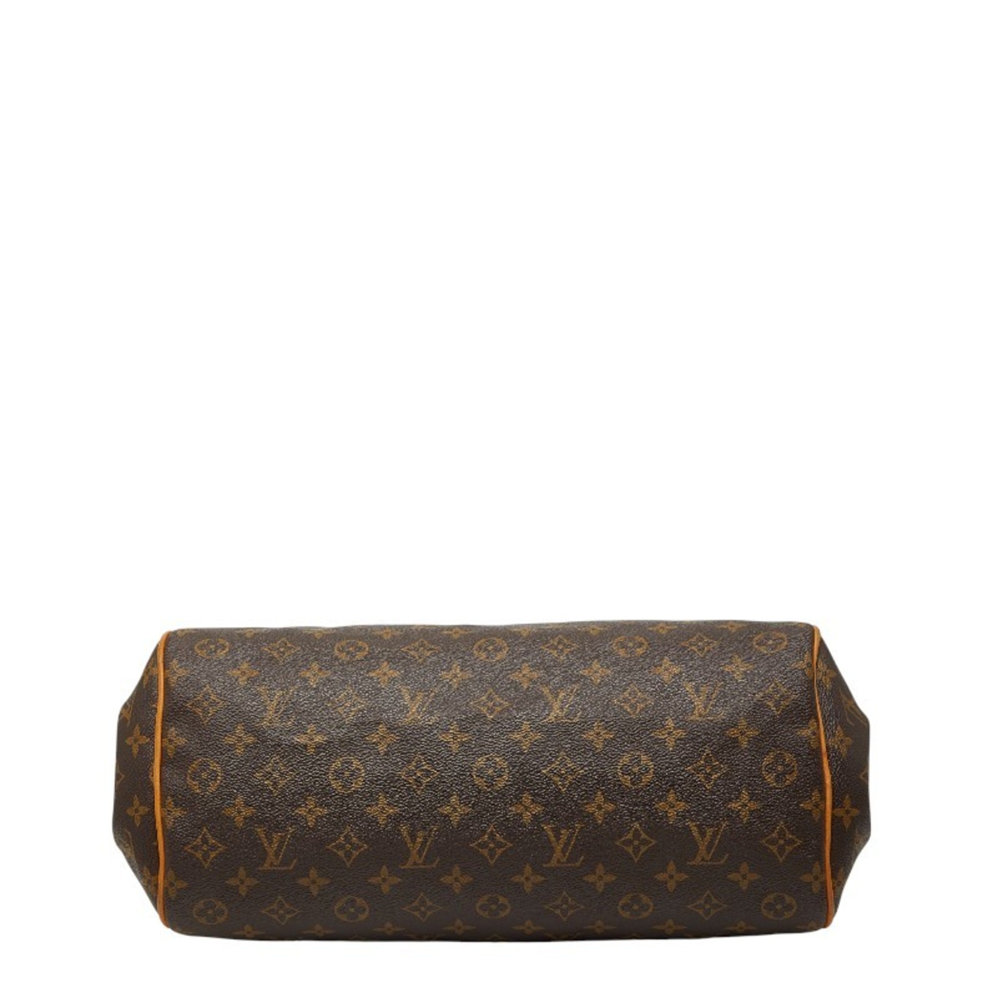 Louis Vuitton Brown Pvc Leather Handbag Shoulder Bag (Pre-Owned)
