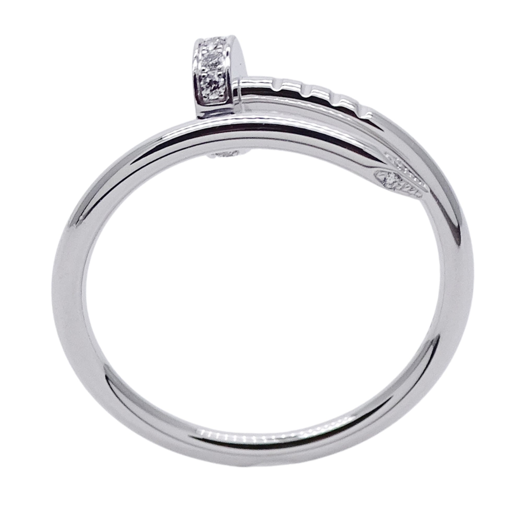 Cartier White Gold White Gold (18K) Band Ring (Pre-Owned)