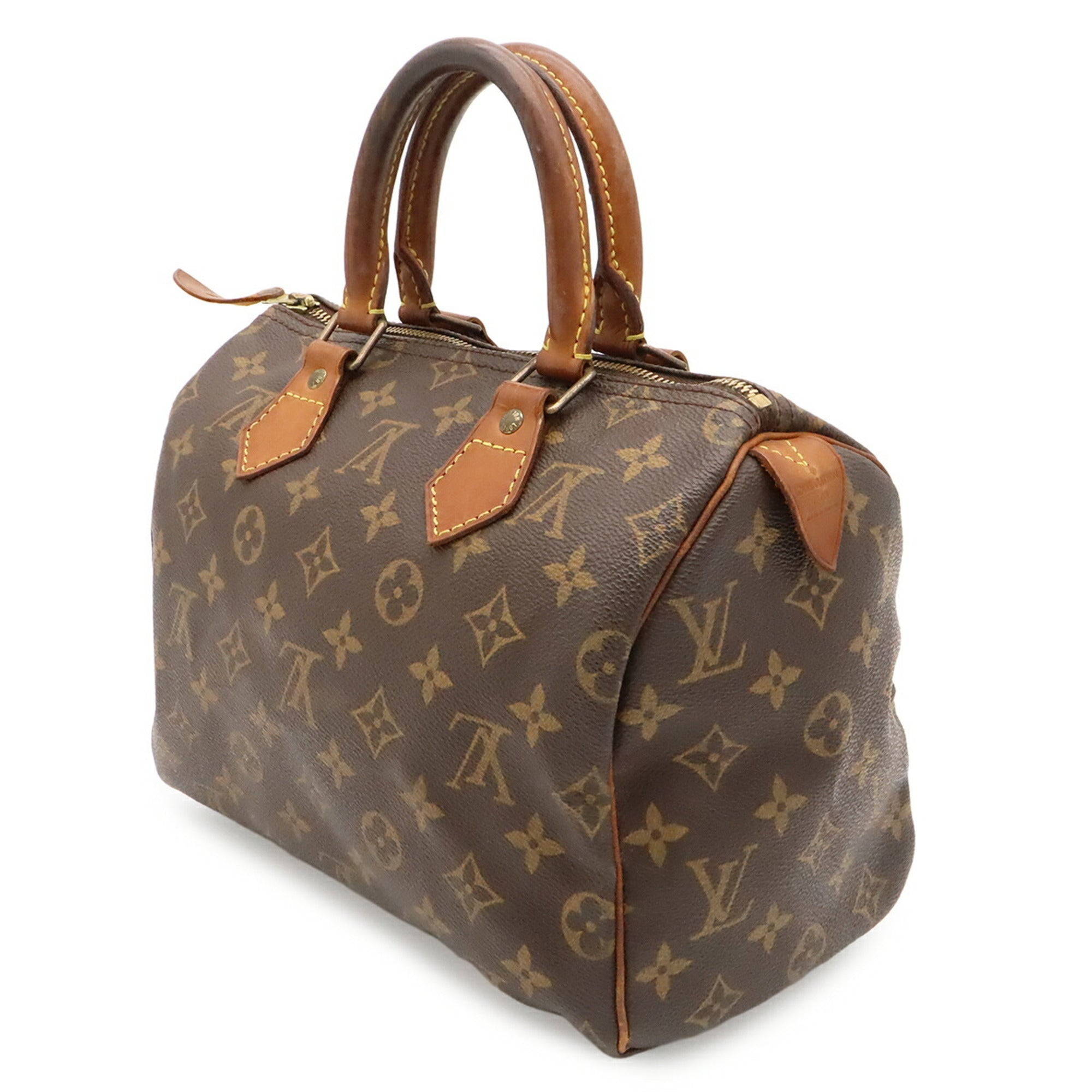 Louis Vuitton Brown Monogram Canvas Boston Bag Handbag (Pre-Owned)