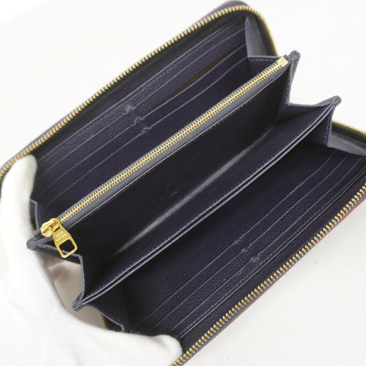 Louis Vuitton Marine Rouge Long Wallet (Bi-Fold) (Pre-Owned)