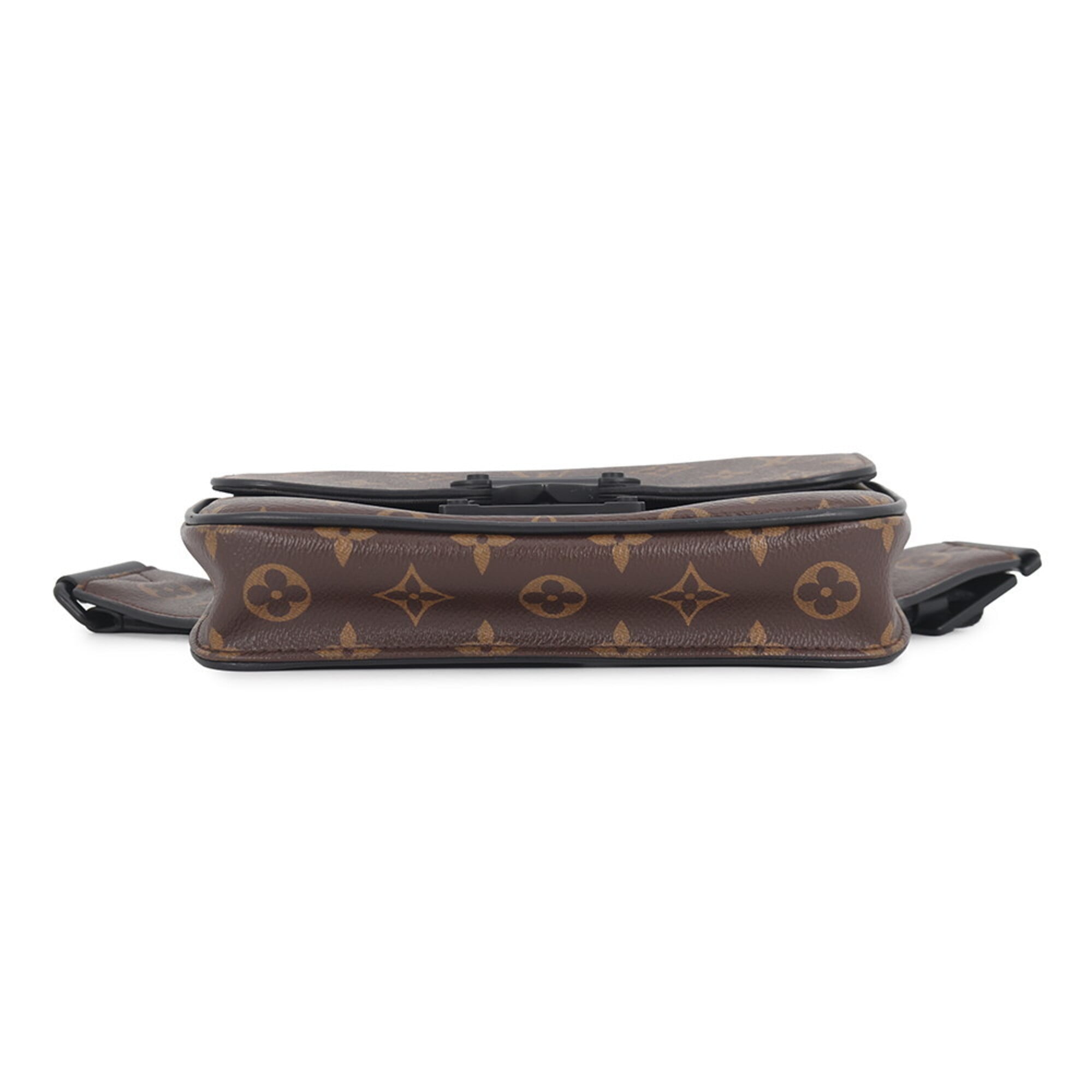Louis Vuitton Monogram Macassar Noir Monogram Handbag Sling Bag (Pre-Owned)