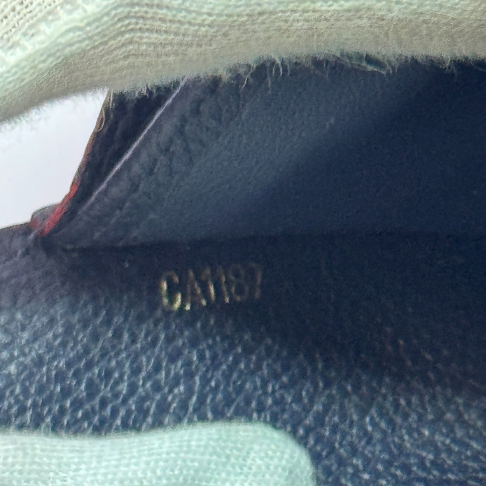 Louis Vuitton Monogram Empreinte Navy Leather Long Wallet (Bi-Fold) (Pre-Owned)