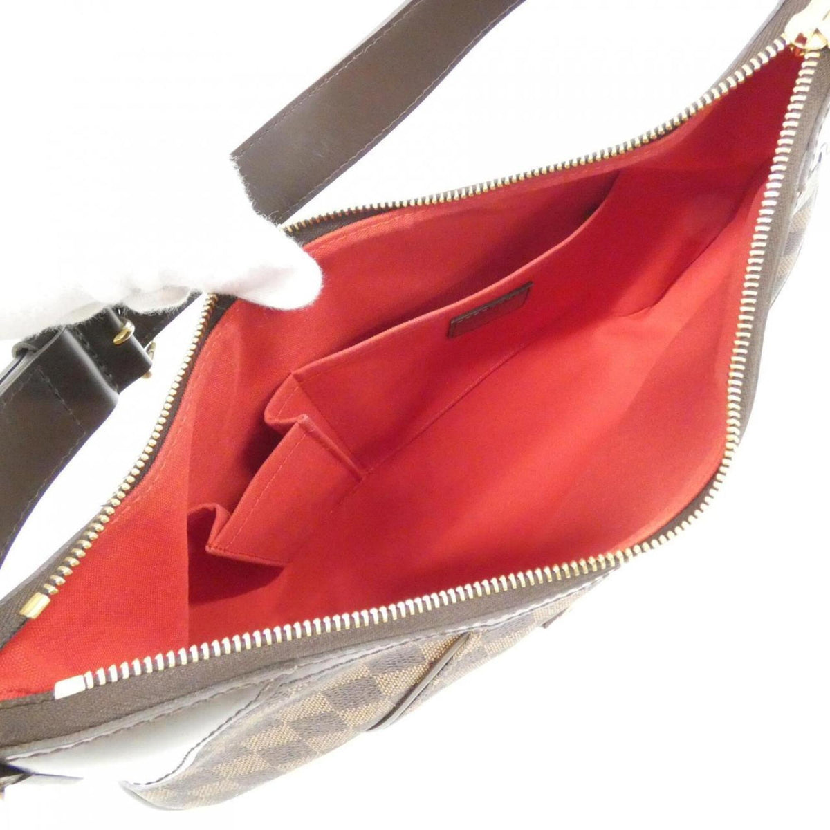 Louis Vuitton Ebene Coated Canvas Shoulder Bag (Pre-Owned)