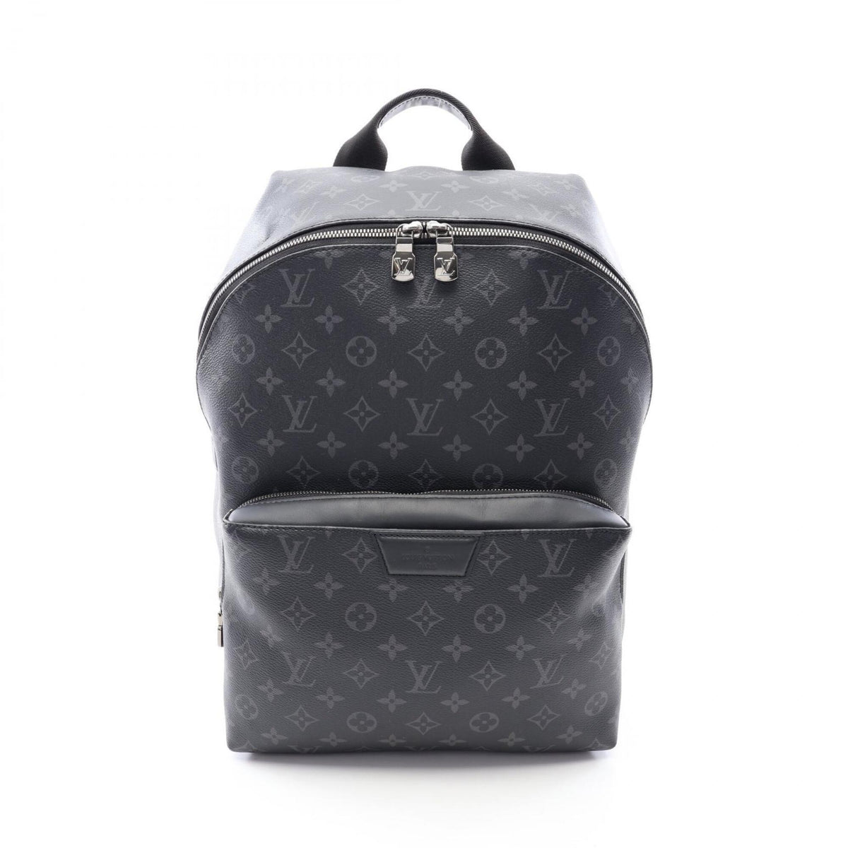 Louis Vuitton Black Monogram Eclipse Monogram Eclipse Leather Backpack (Pre-Owned)