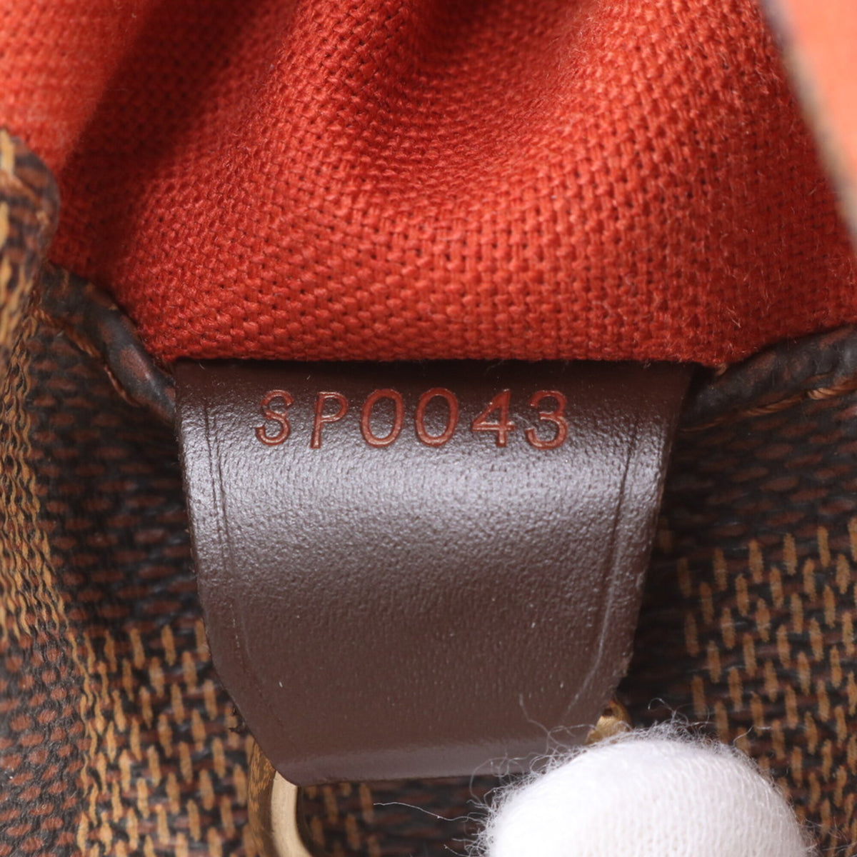 Louis Vuitton Ebene Leather Coated Canvas Messenger Bag Shoulder Bag (Pre-Owned)