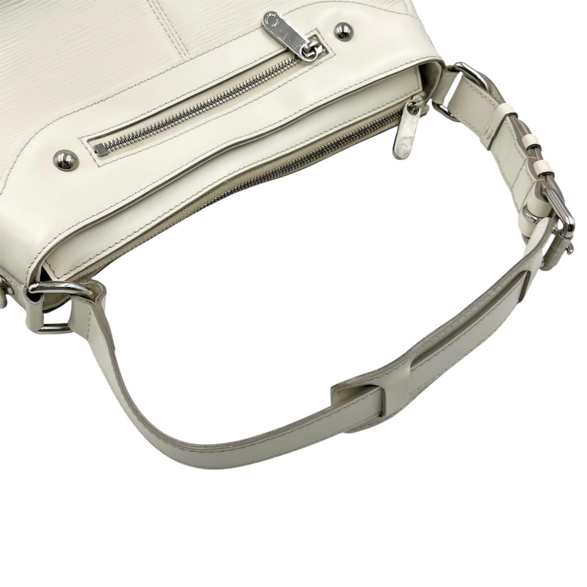 Louis Vuitton White Epi Leather Shoulder Bag (Pre-Owned)