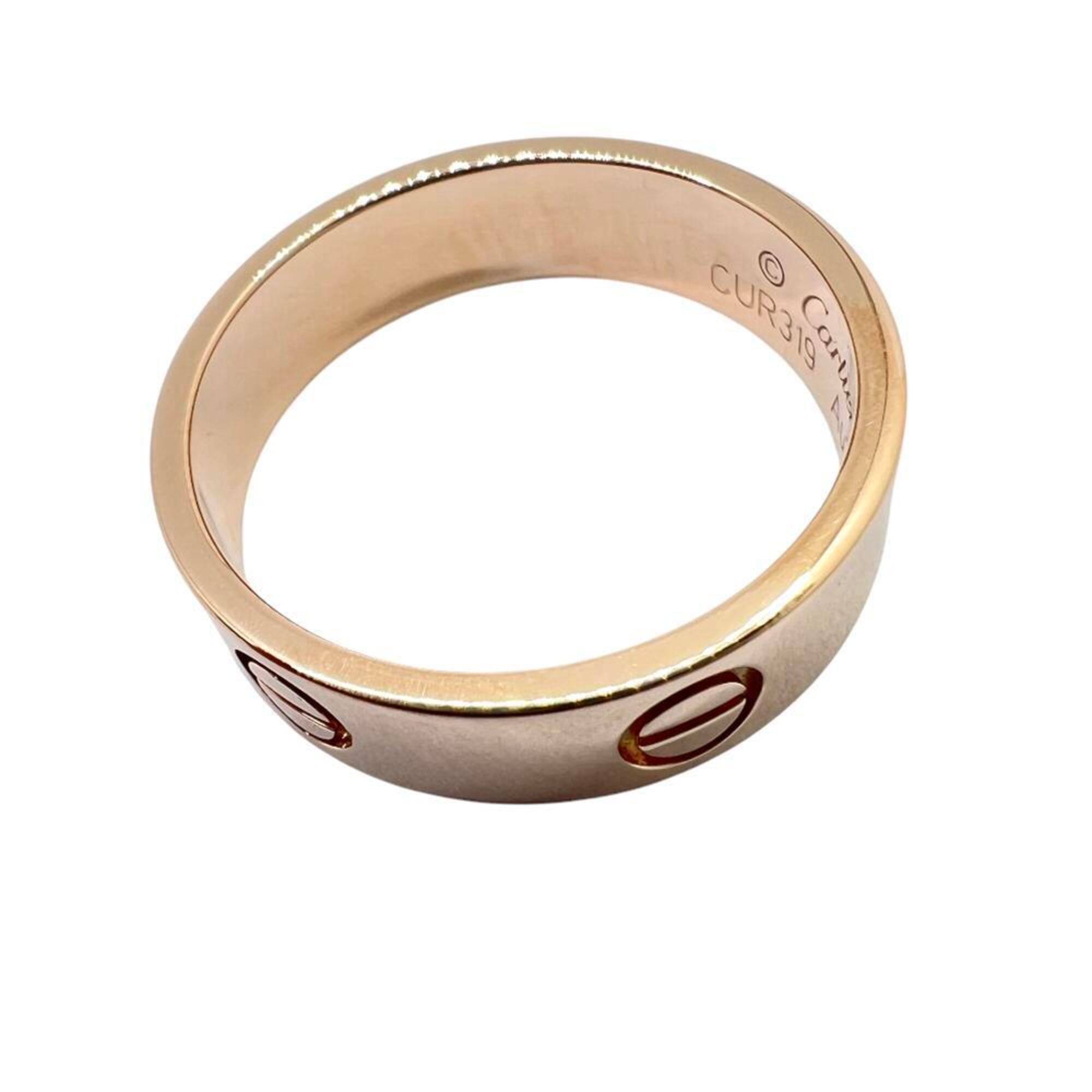 Cartier Love Pink Gold Pink Gold (18K) Band Ring (Pre-Owned)