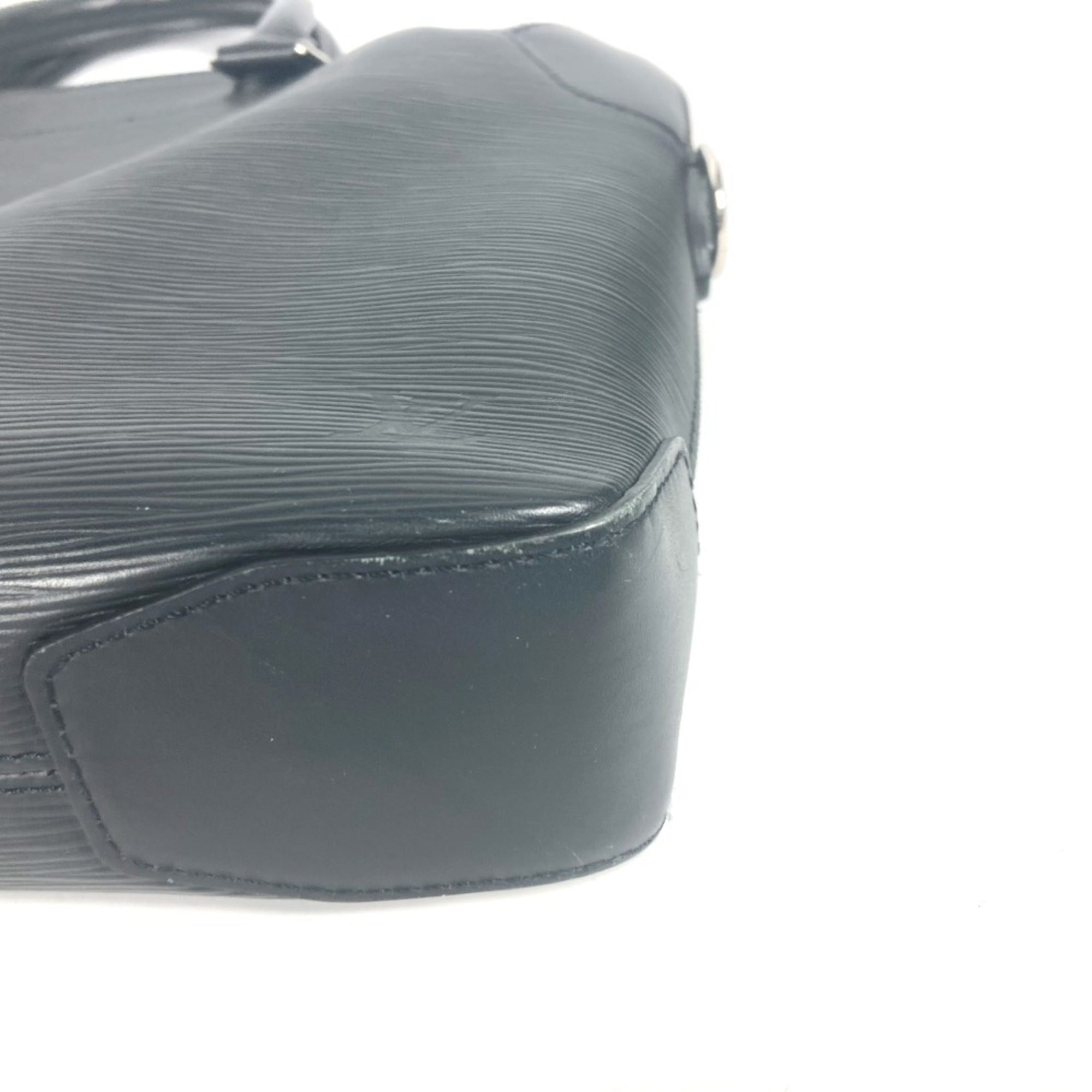 Louis Vuitton Black Noir Epi Leather Briefcase Tote Bag (Pre-Owned)