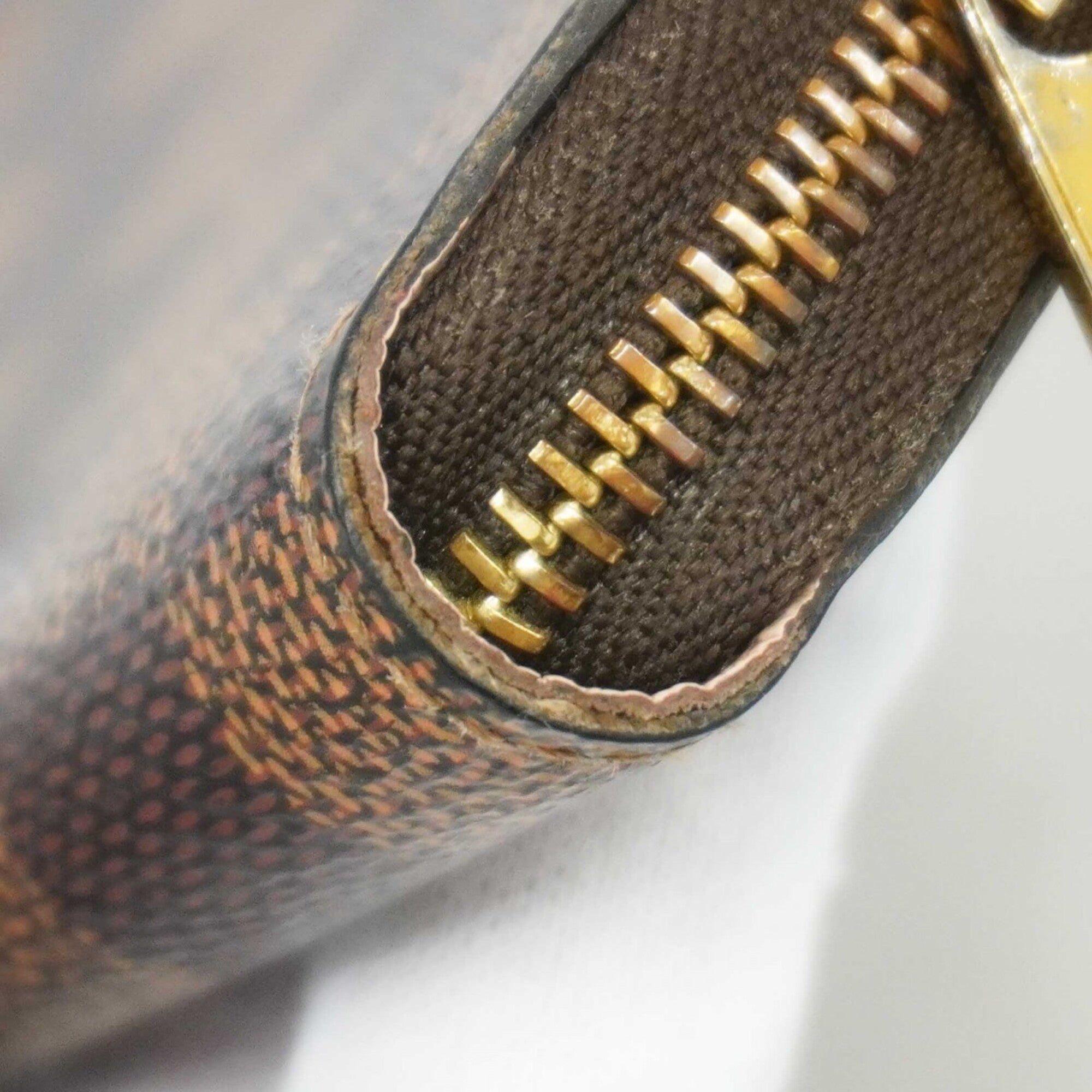 Louis Vuitton Ebene Coin Purse/Coin Case (Pre-Owned)