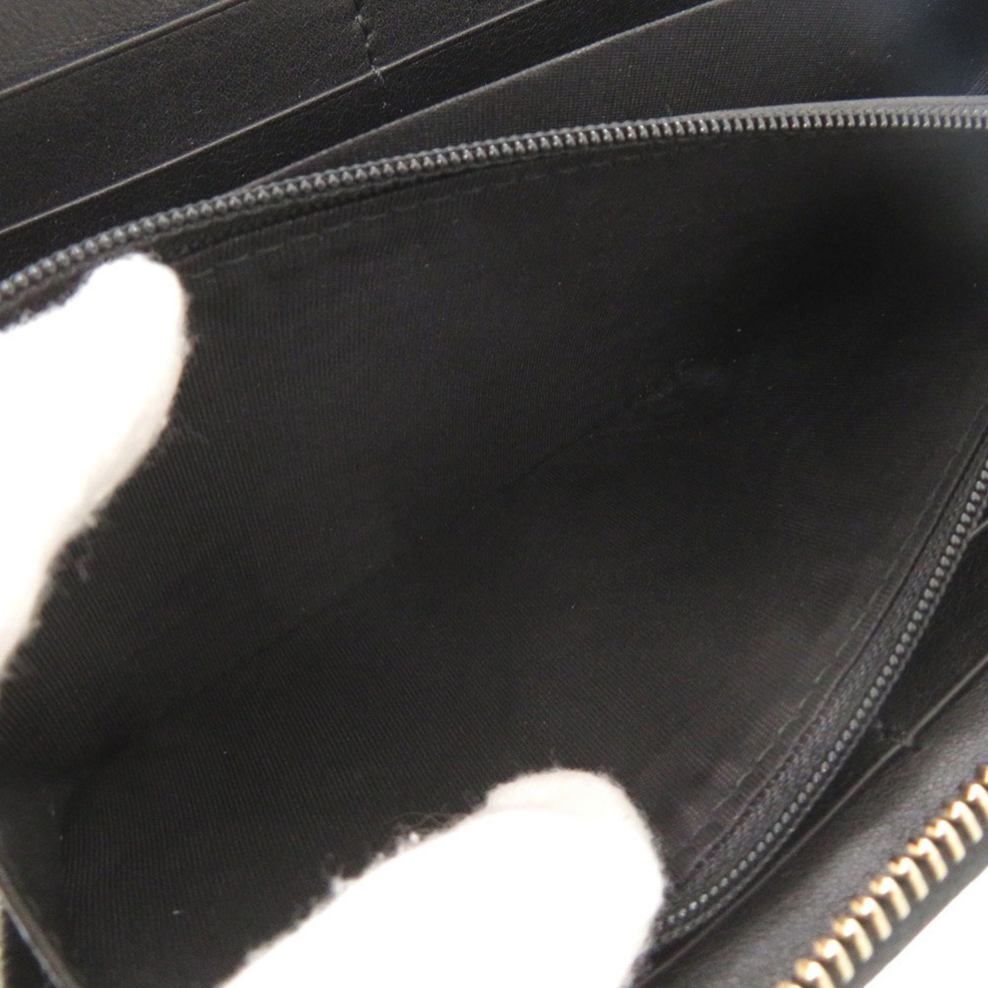 Gucci Black Leather Coin Purse/Coin Case (Pre-Owned)