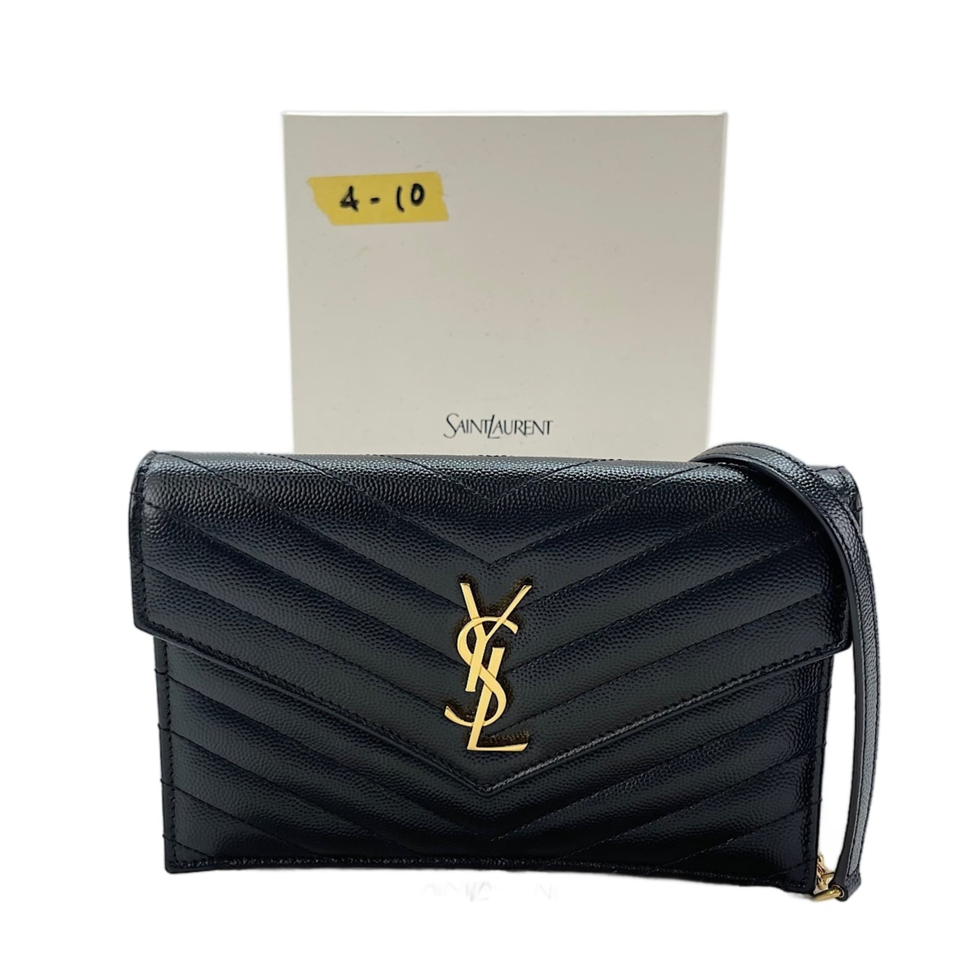 Yves Saint Laurent Black Shoulder Bag (Pre-Owned)
