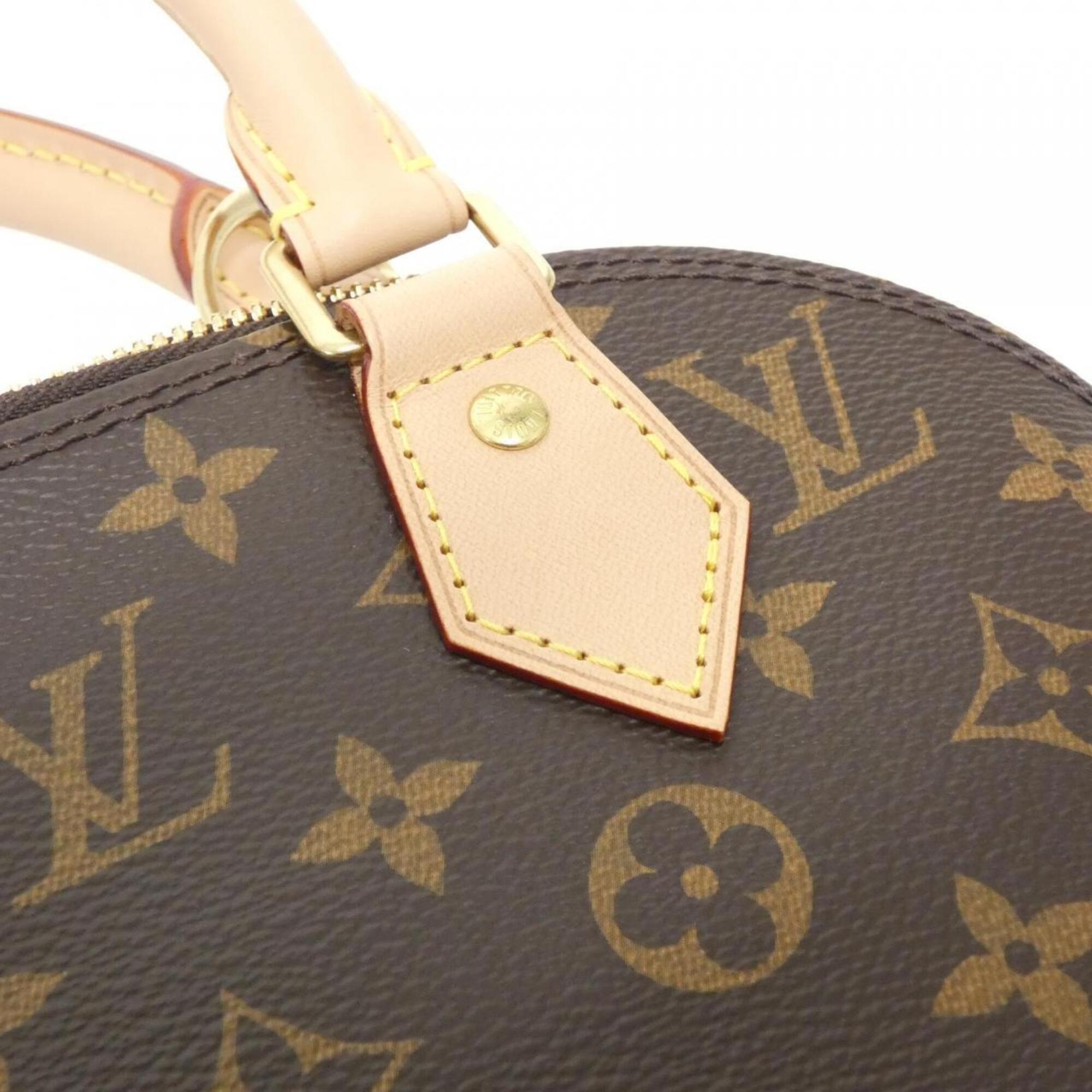 Louis Vuitton Marron Coated Canvas Handbag (Pre-Owned)