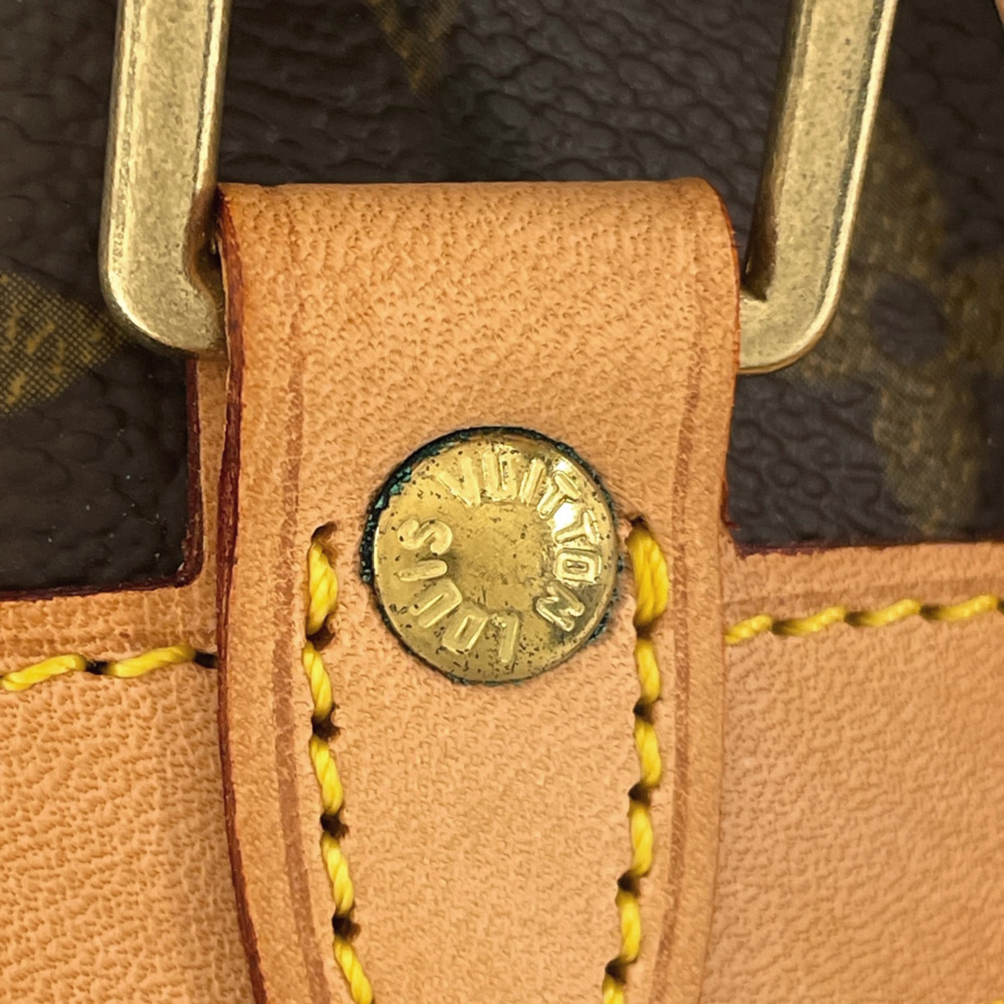 Louis Vuitton Brown Monogram Shoulder Bag (Pre-Owned)