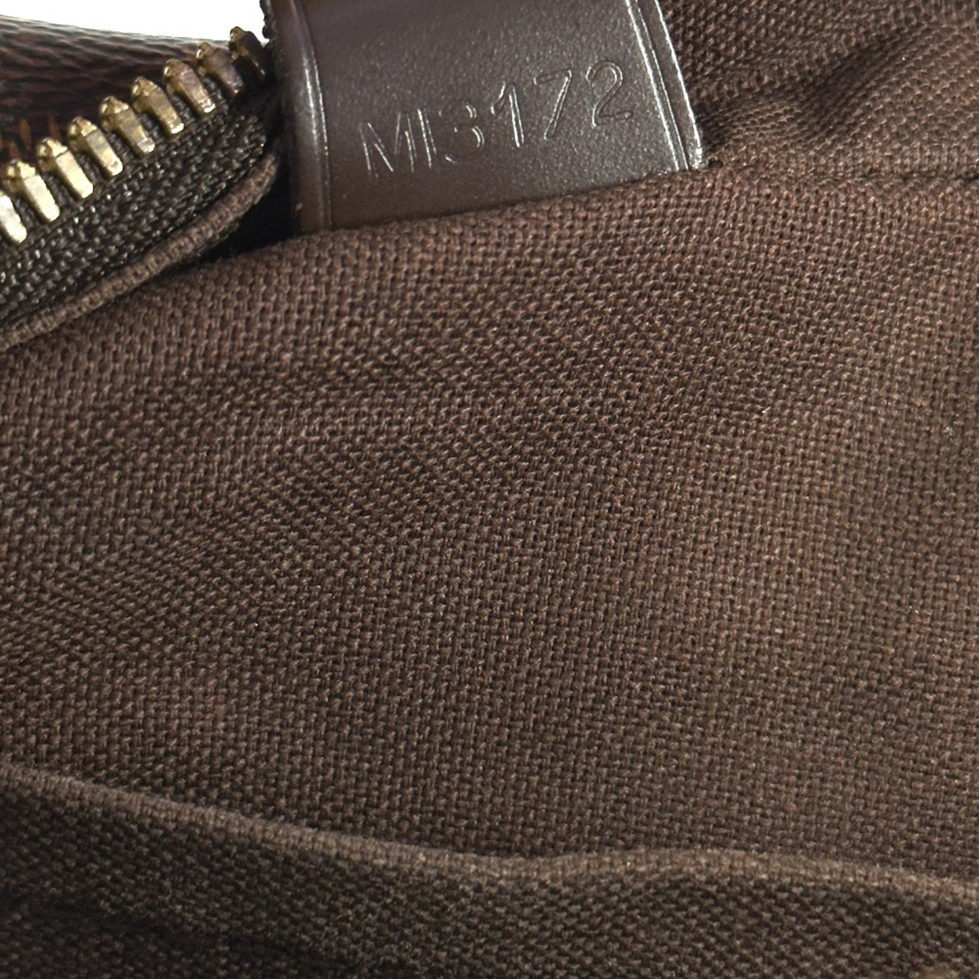 Louis Vuitton Brown Damier Canvas Messenger Bag Shoulder Bag (Pre-Owned)