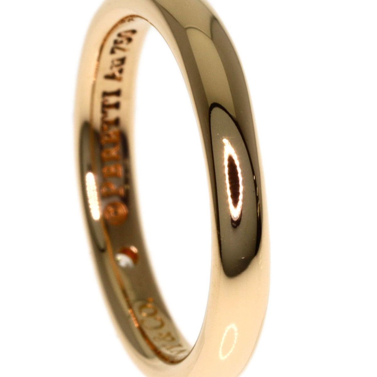 Tiffany Pink Gold (18K) Band Ring (Pre-Owned)
