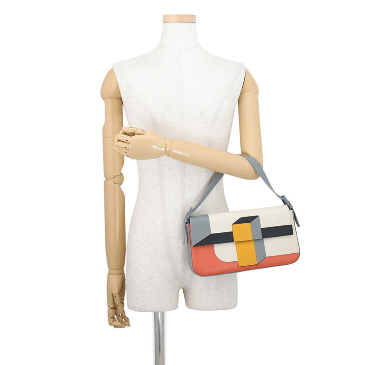 Fendi Multi-Color Leather Handbag (Pre-Owned)