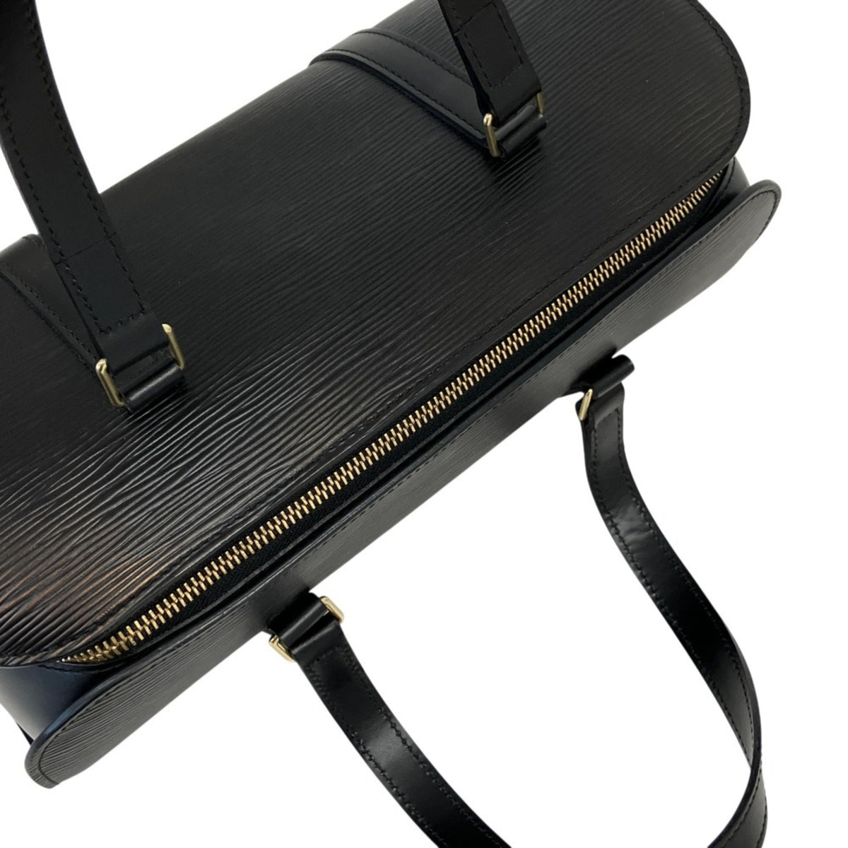 Louis Vuitton Noir Epi Leather Boston Bag (Pre-Owned)