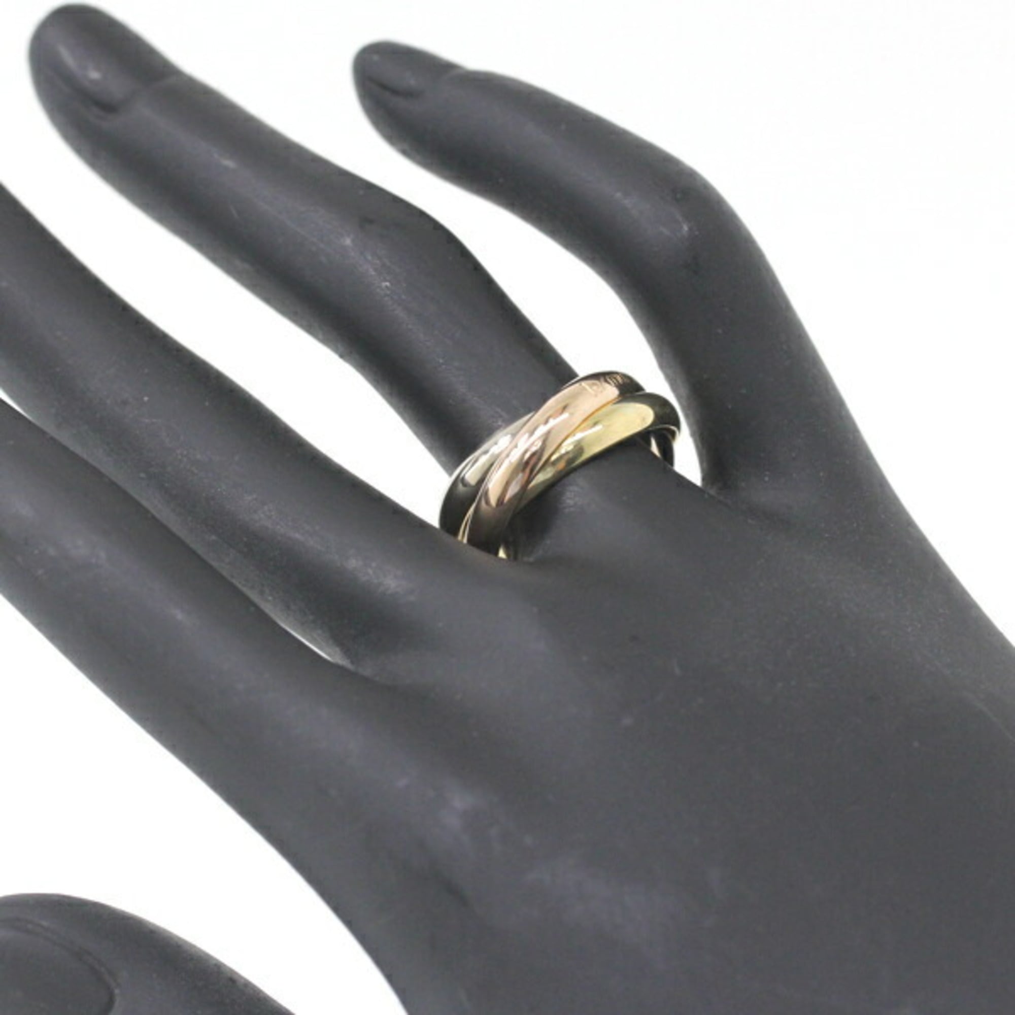 Cartier Pink Gold White Gold Yellow Gold Yellow Gold (18K) Pink Gold (18K) White Gold (18K) Band Ring (Pre-Owned)