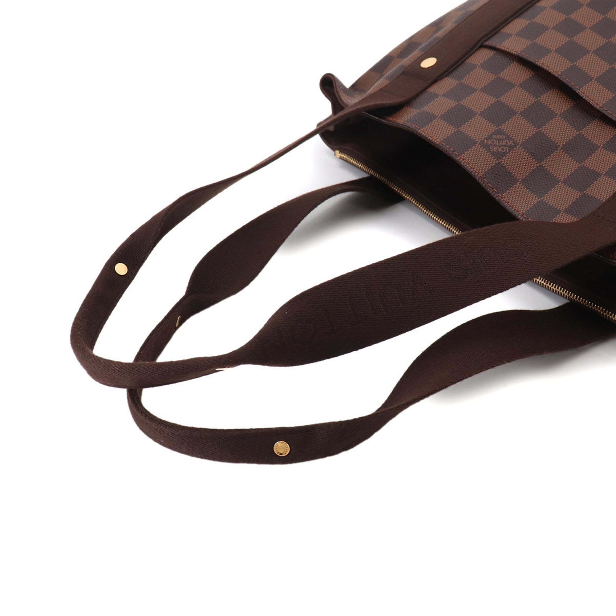 Louis Vuitton Ebene Damier Canvas Handbag Tote Bag (Pre-Owned)