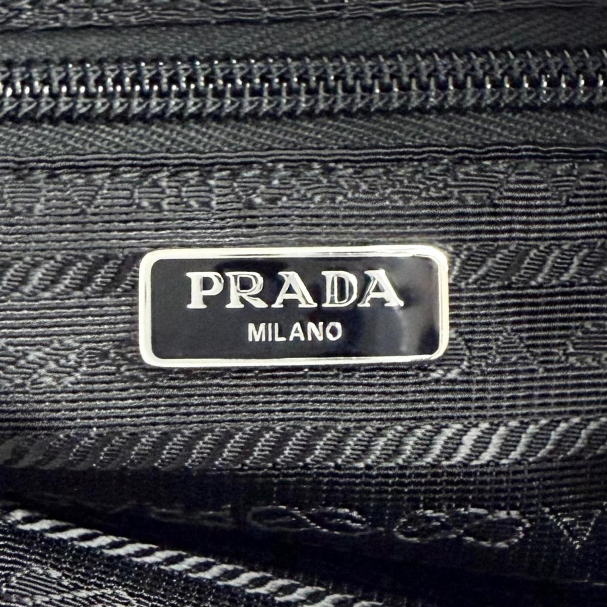 Prada Black Nylon Pouch (Pre-Owned)