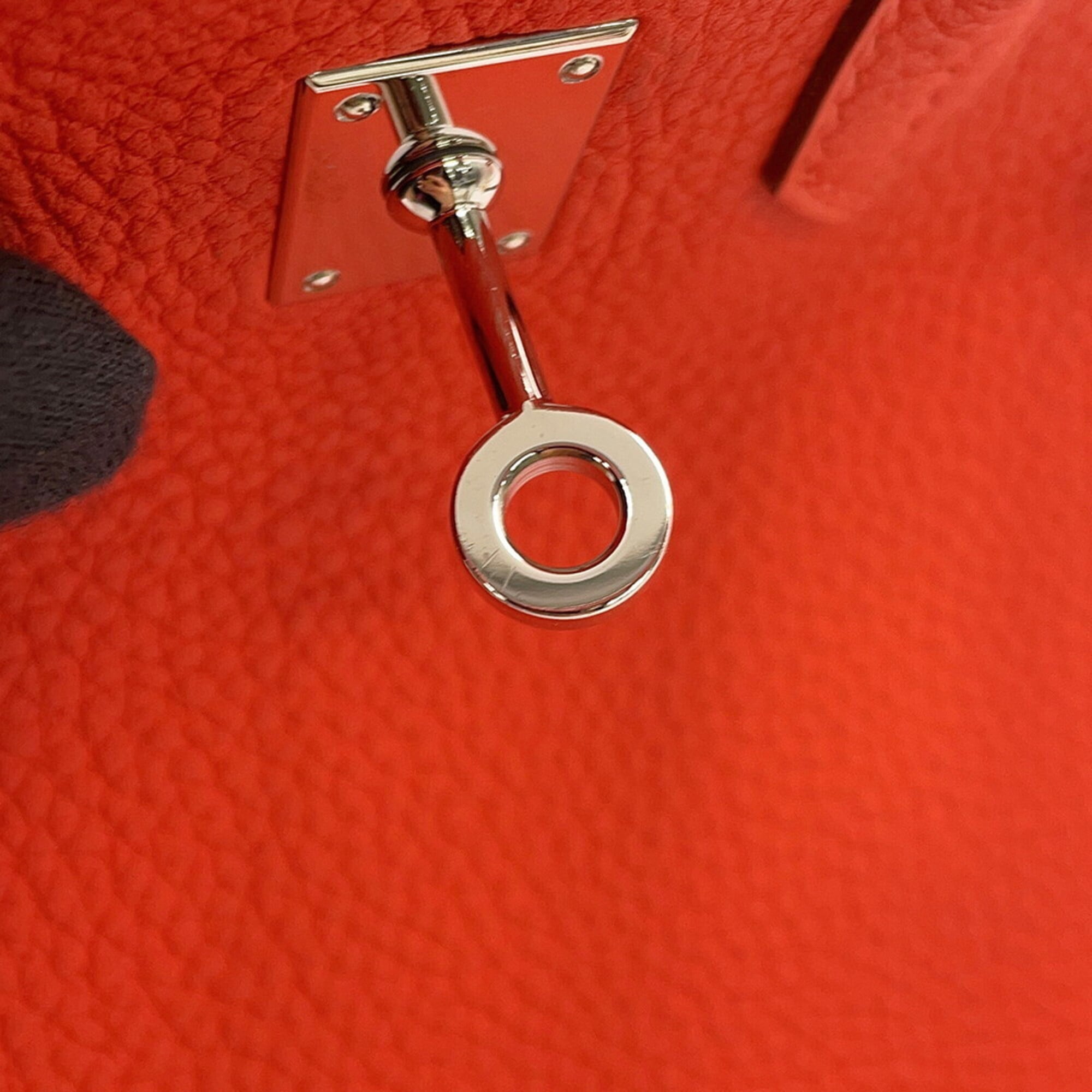 Hermes Capucine Togo Leather Handbag (Pre-Owned)