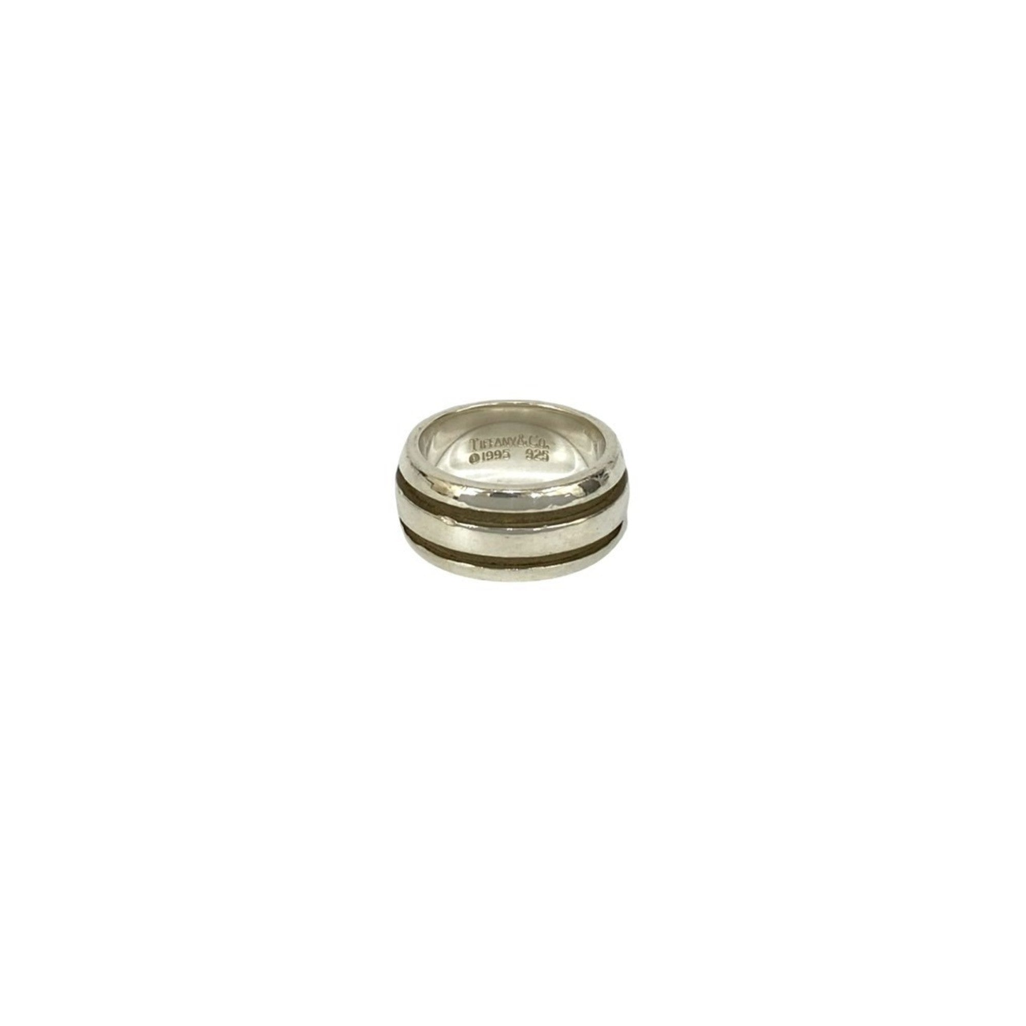 Tiffany Silver Silver 925 Band Ring (Pre-Owned)