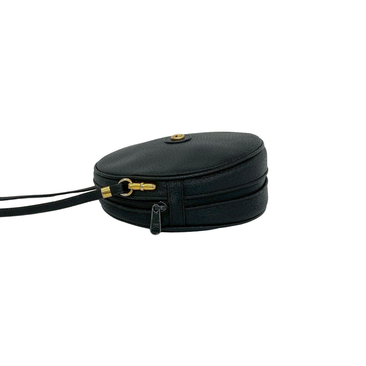 Gucci Black Leather Pochette Shoulder Bag (Pre-Owned)