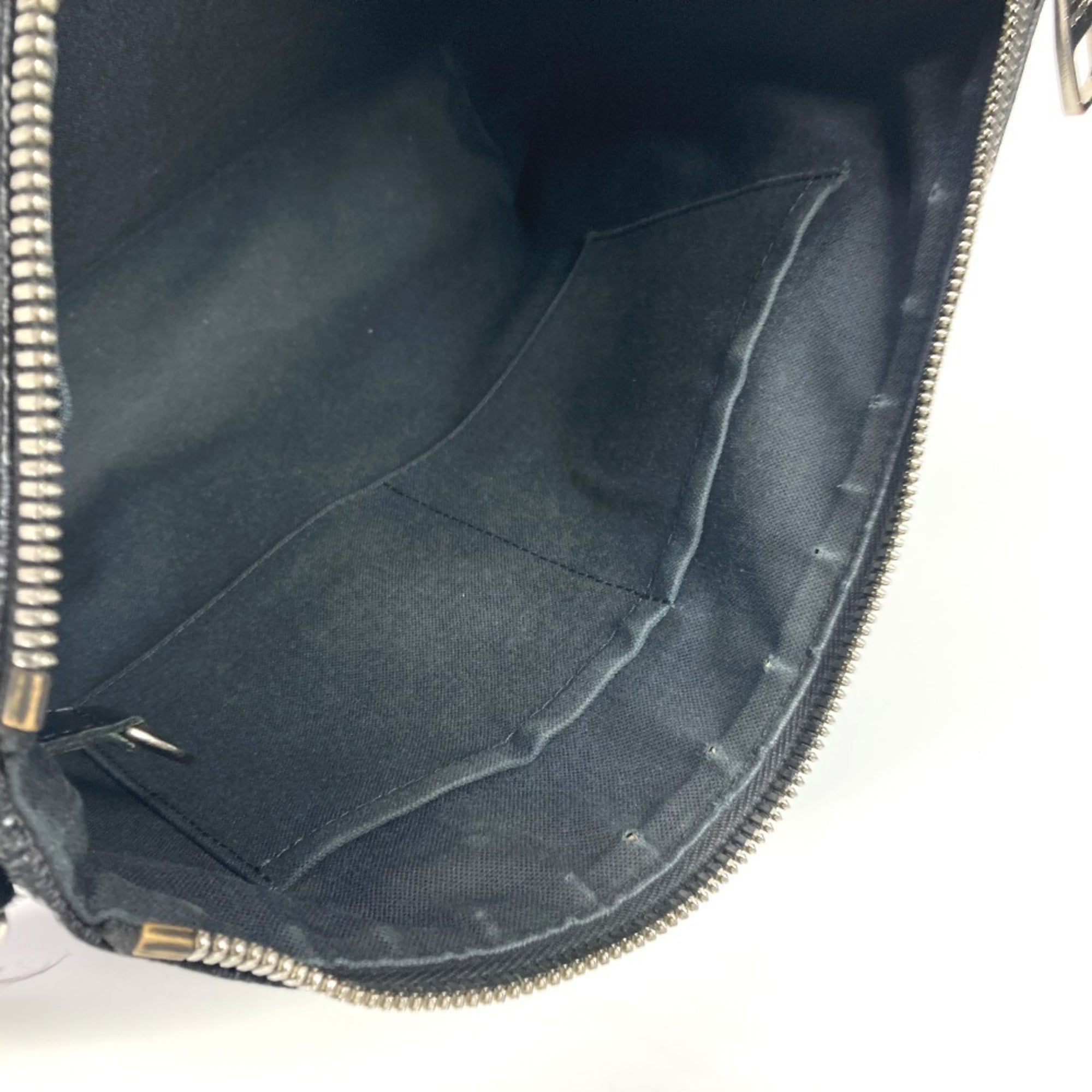 Louis Vuitton Black Damier Graphite Shoulder Bag (Pre-Owned)