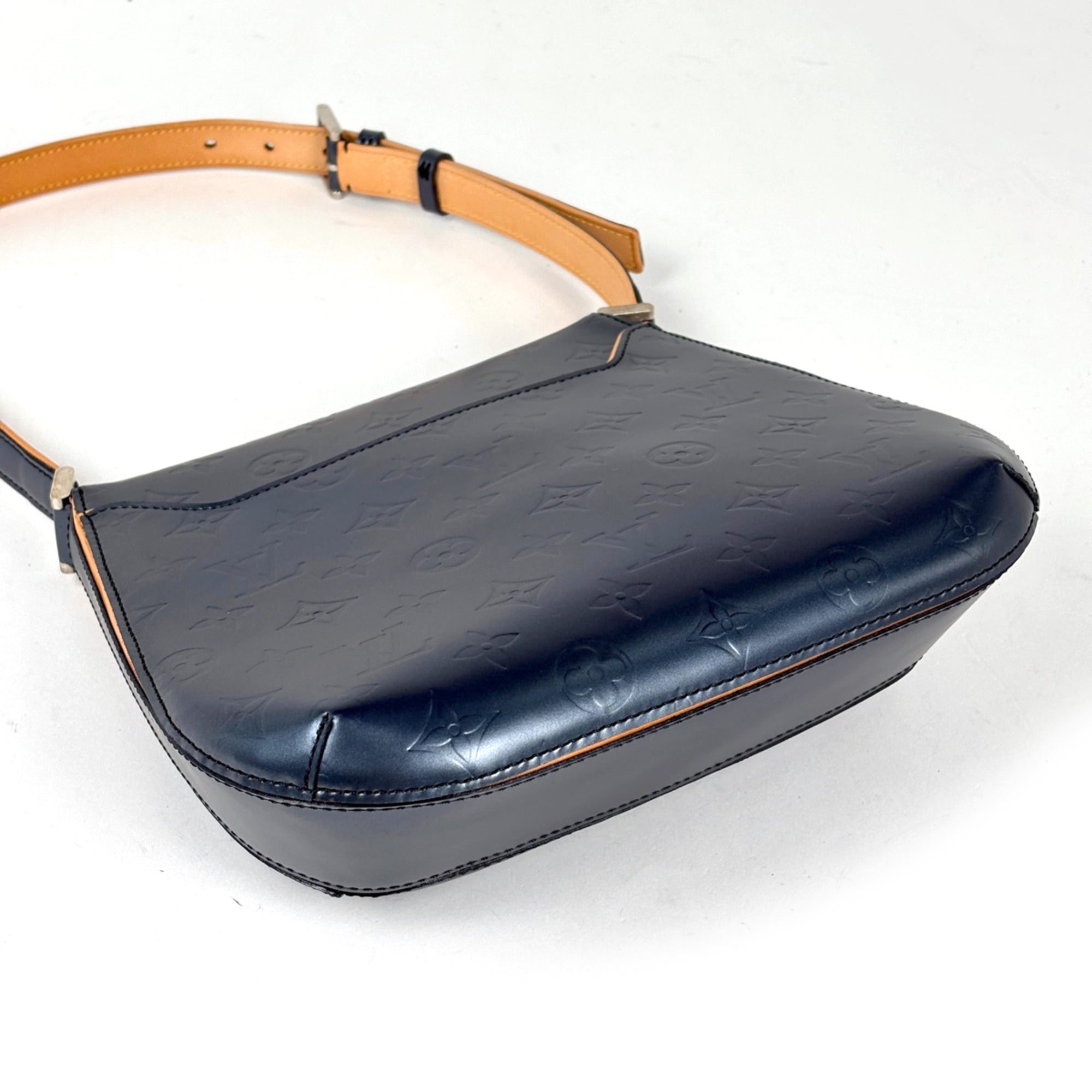 Louis Vuitton Blue Monogram Monogram Mat Shoulder Bag (Pre-Owned)