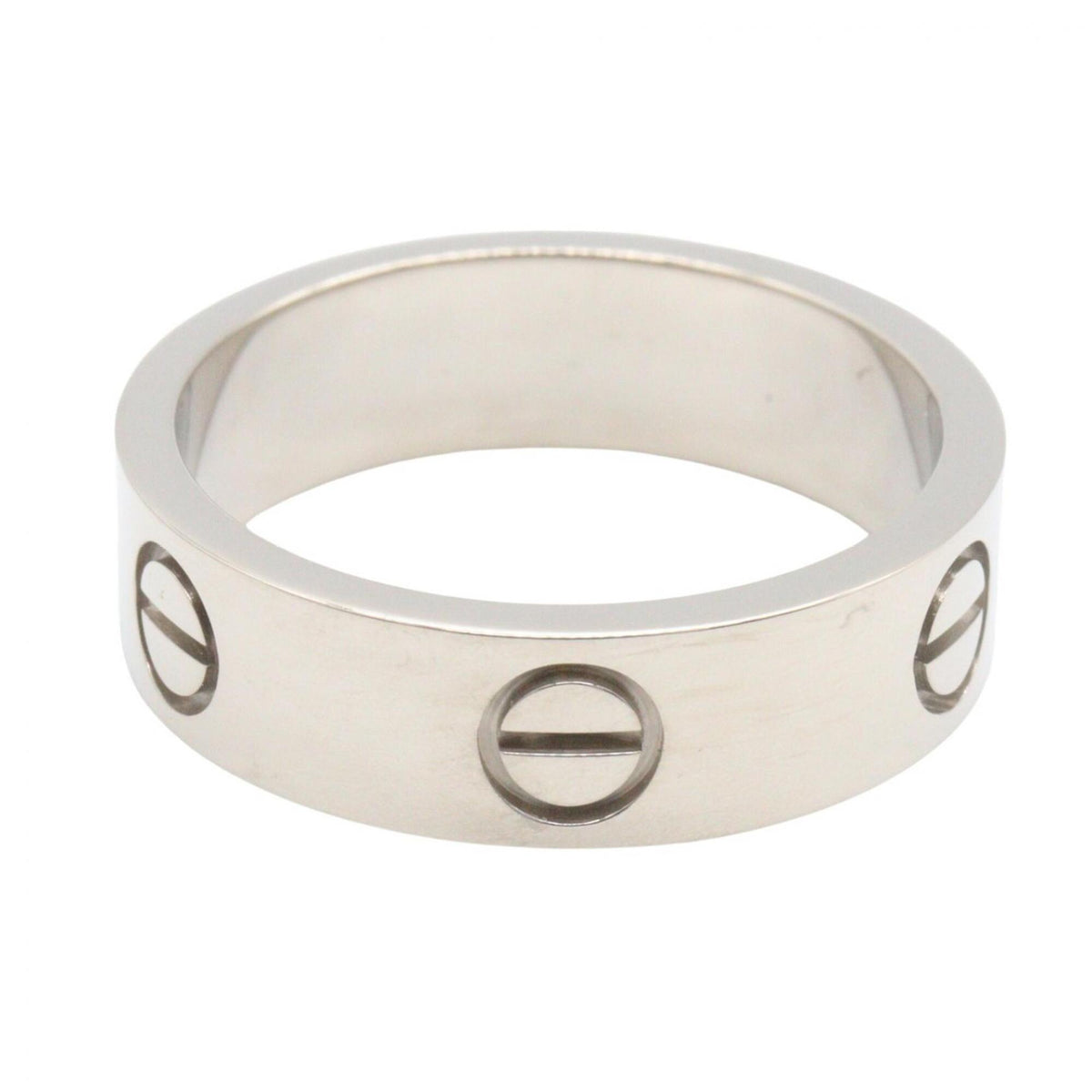 Cartier White Gold White Gold (18K) Band Ring (Pre-Owned)
