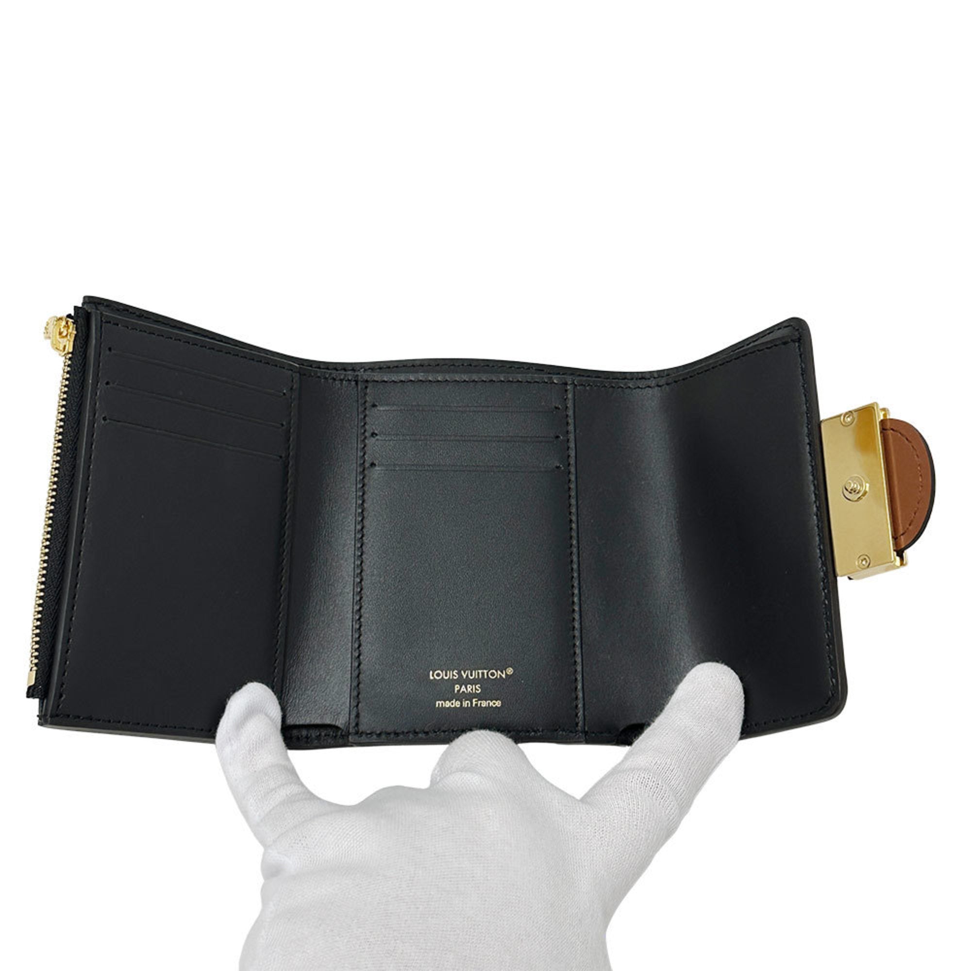Louis Vuitton Monogram Reverse Monogram Reverse Wallet (Tri-Fold) (Pre-Owned)