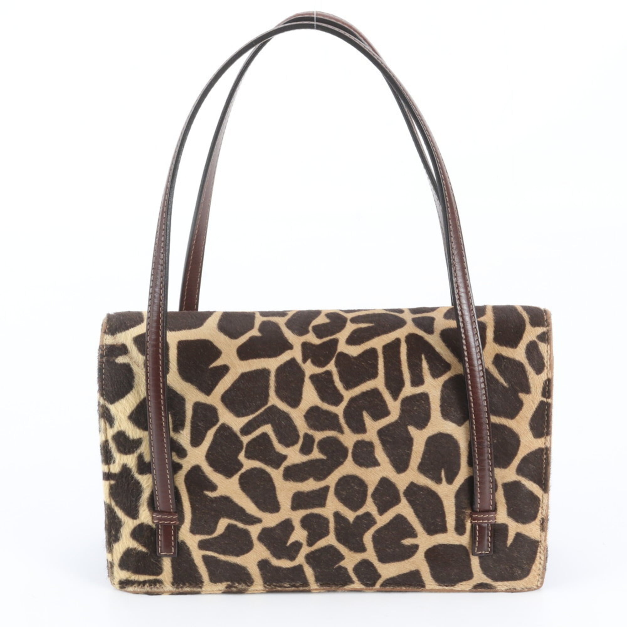 Fendi Brown Leather Handbag (Pre-Owned)