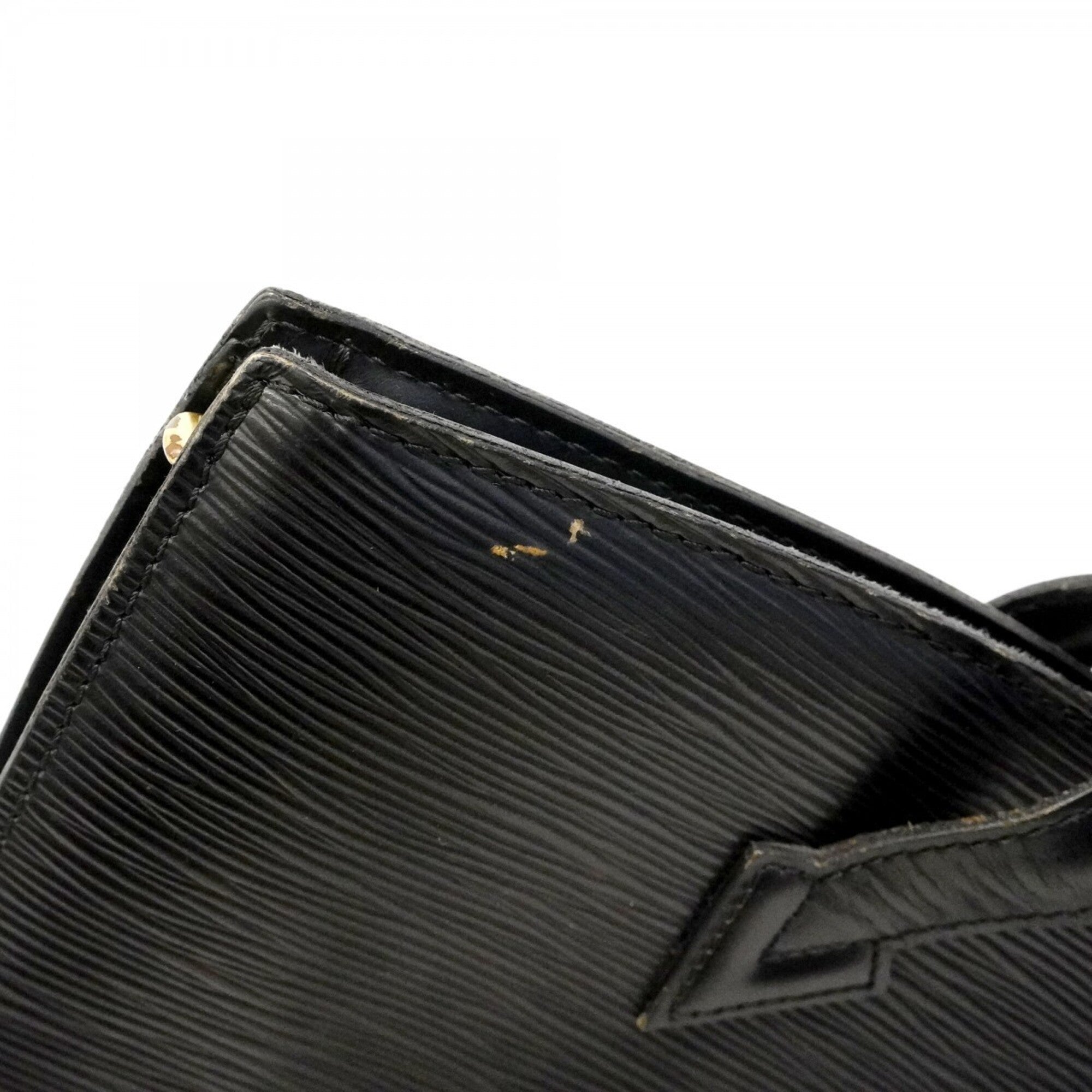 Louis Vuitton Noir Handbag (Pre-Owned)