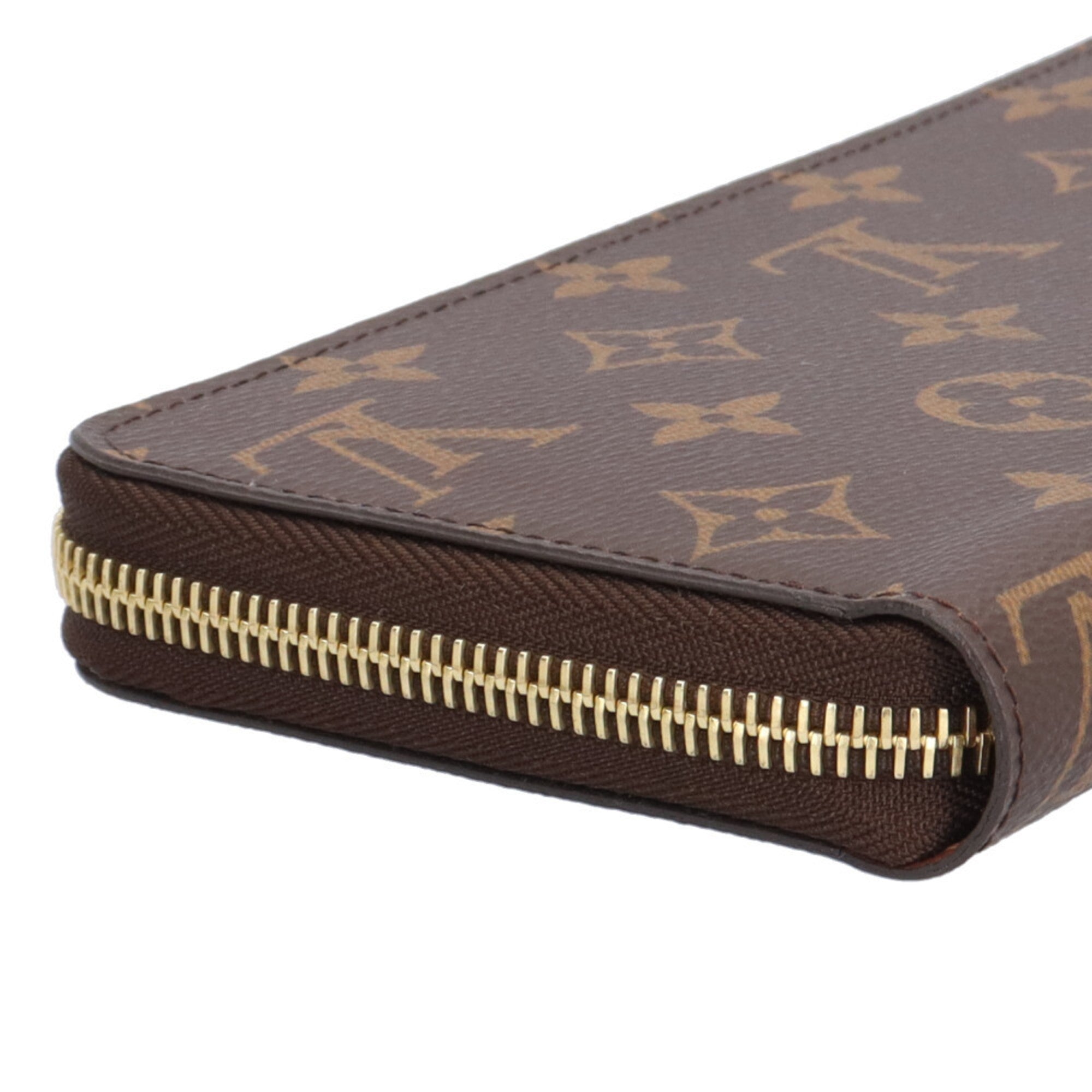 Louis Vuitton Brown Monogram Canvas Long Wallet (Bi-Fold) (Pre-Owned)