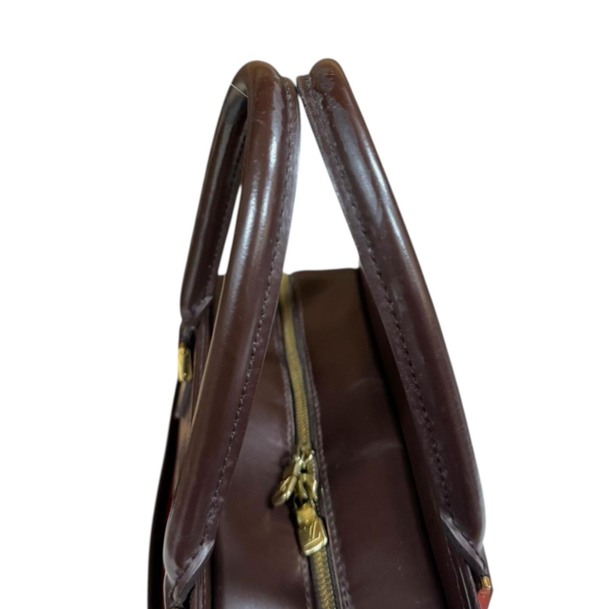 Louis Vuitton Damier Brown Damier Canvas Handbag (Pre-Owned)