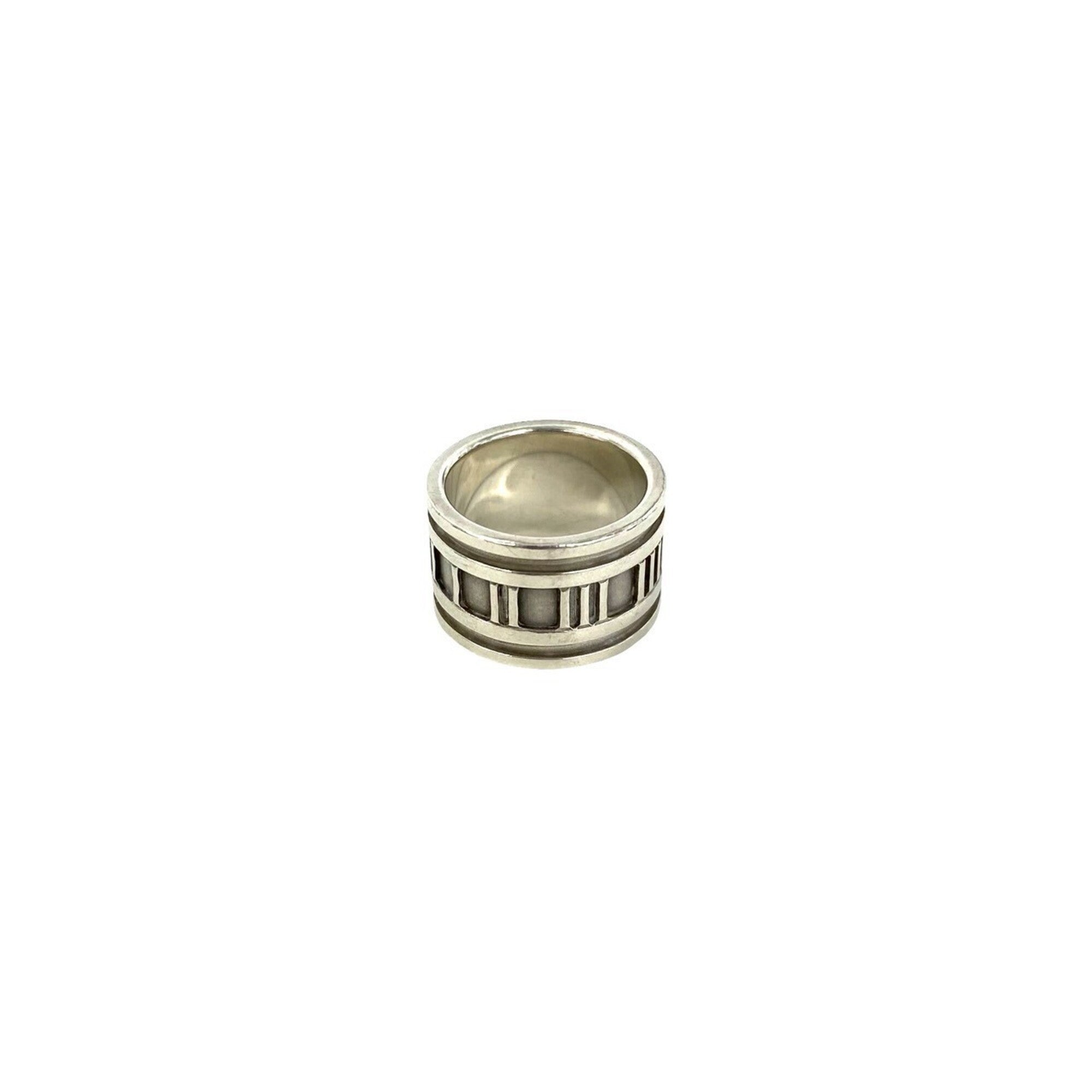 Tiffany Silver Silver 925 Band Ring (Pre-Owned)
