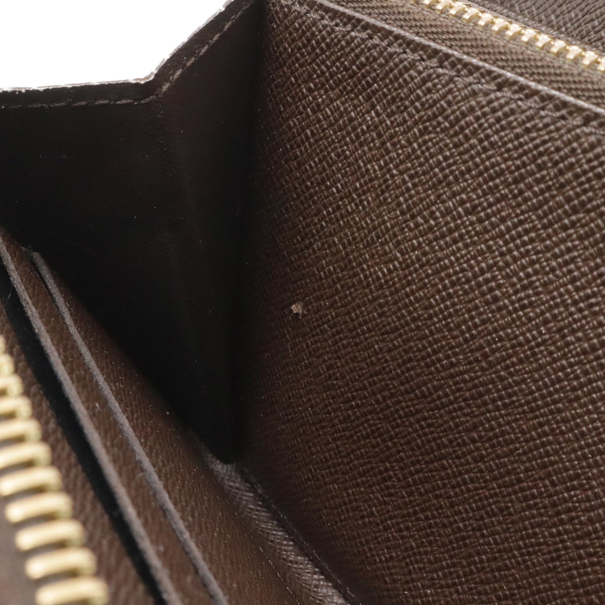 Louis Vuitton Damier Brown Pvc Long Wallet (Bi-Fold) (Pre-Owned)
