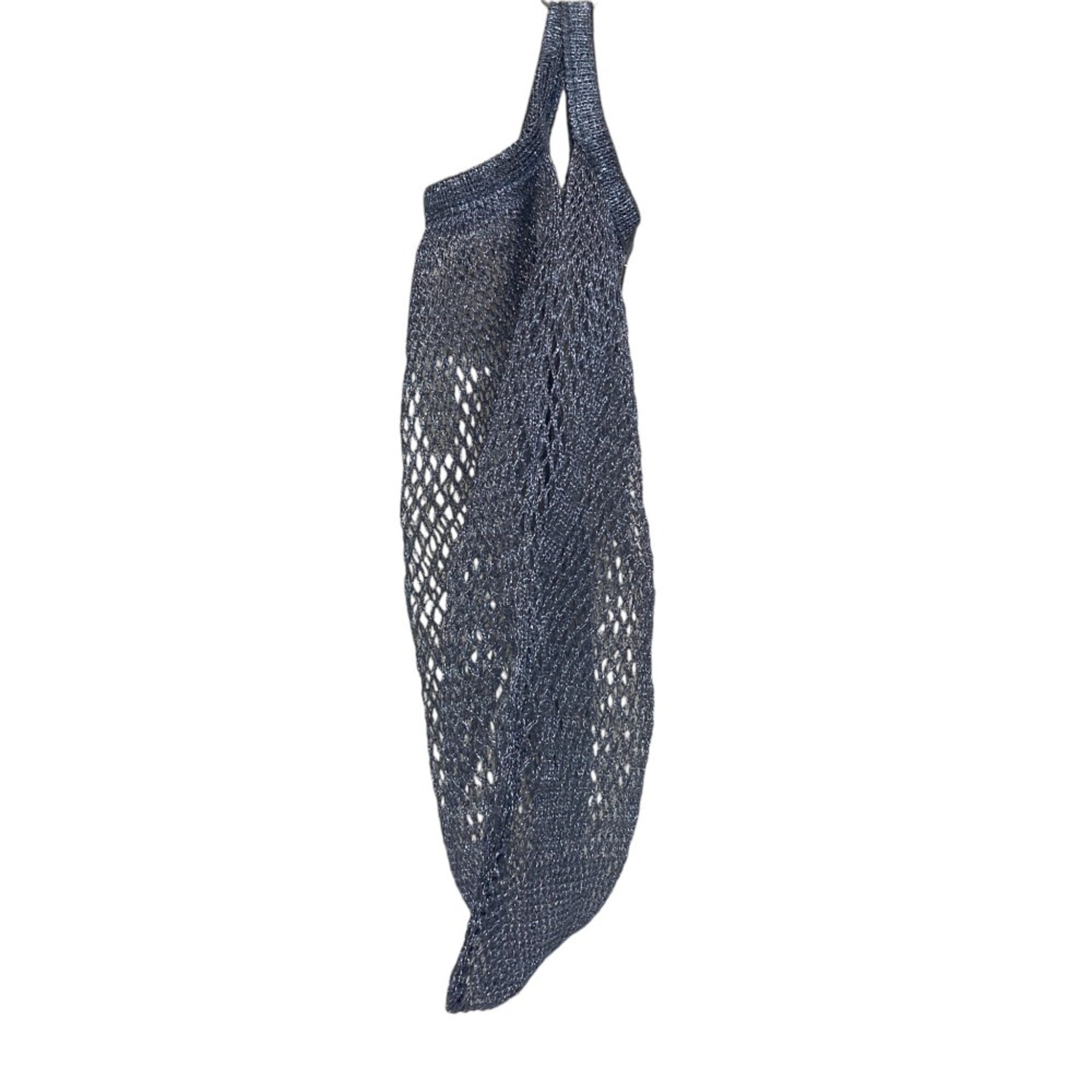 Prada Light Blue Mesh Handbag (Pre-Owned)